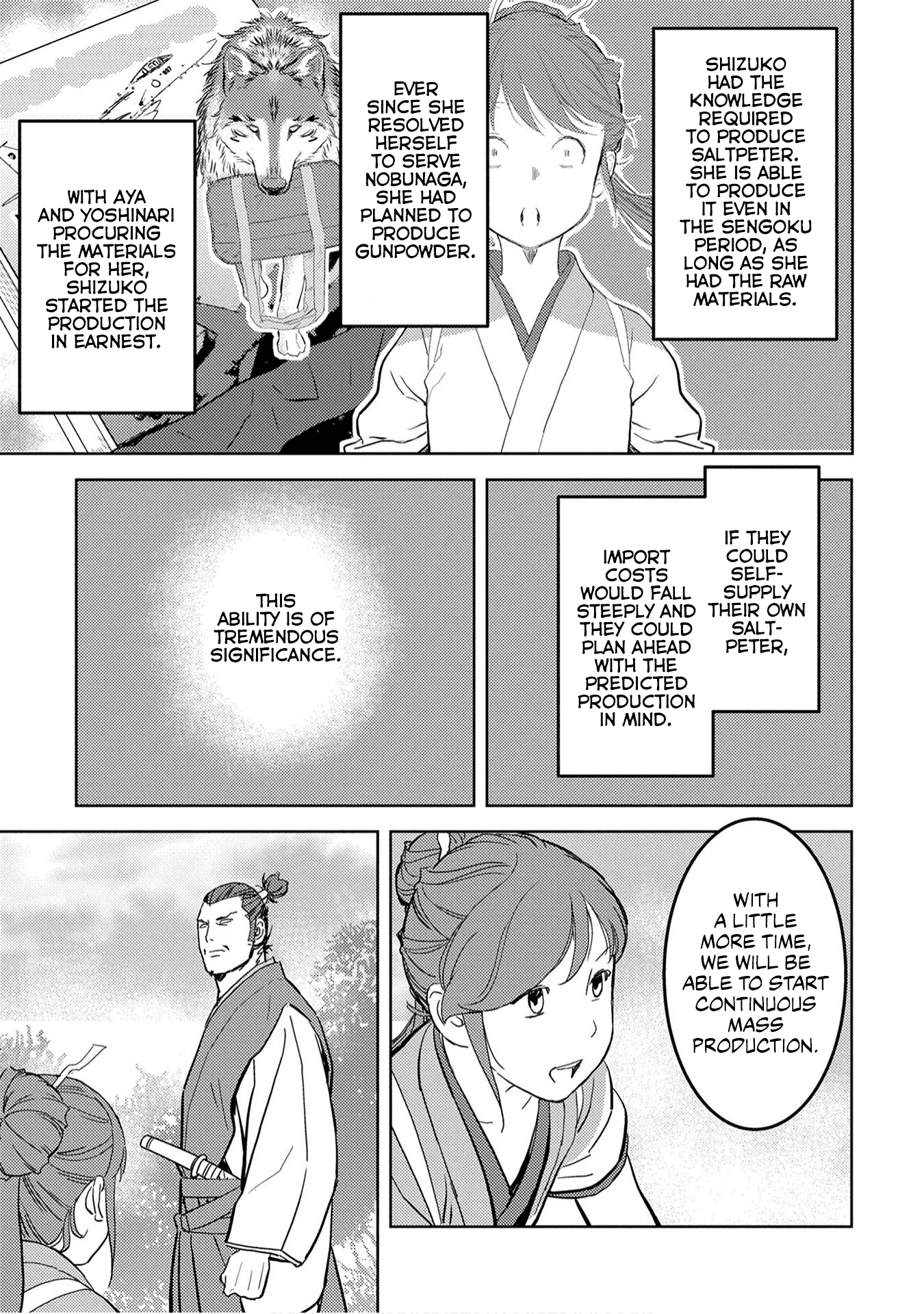 Sengoku Komachi Kurou Tan! Chapter 22 page 17 - Chapter 22: Gunpowder