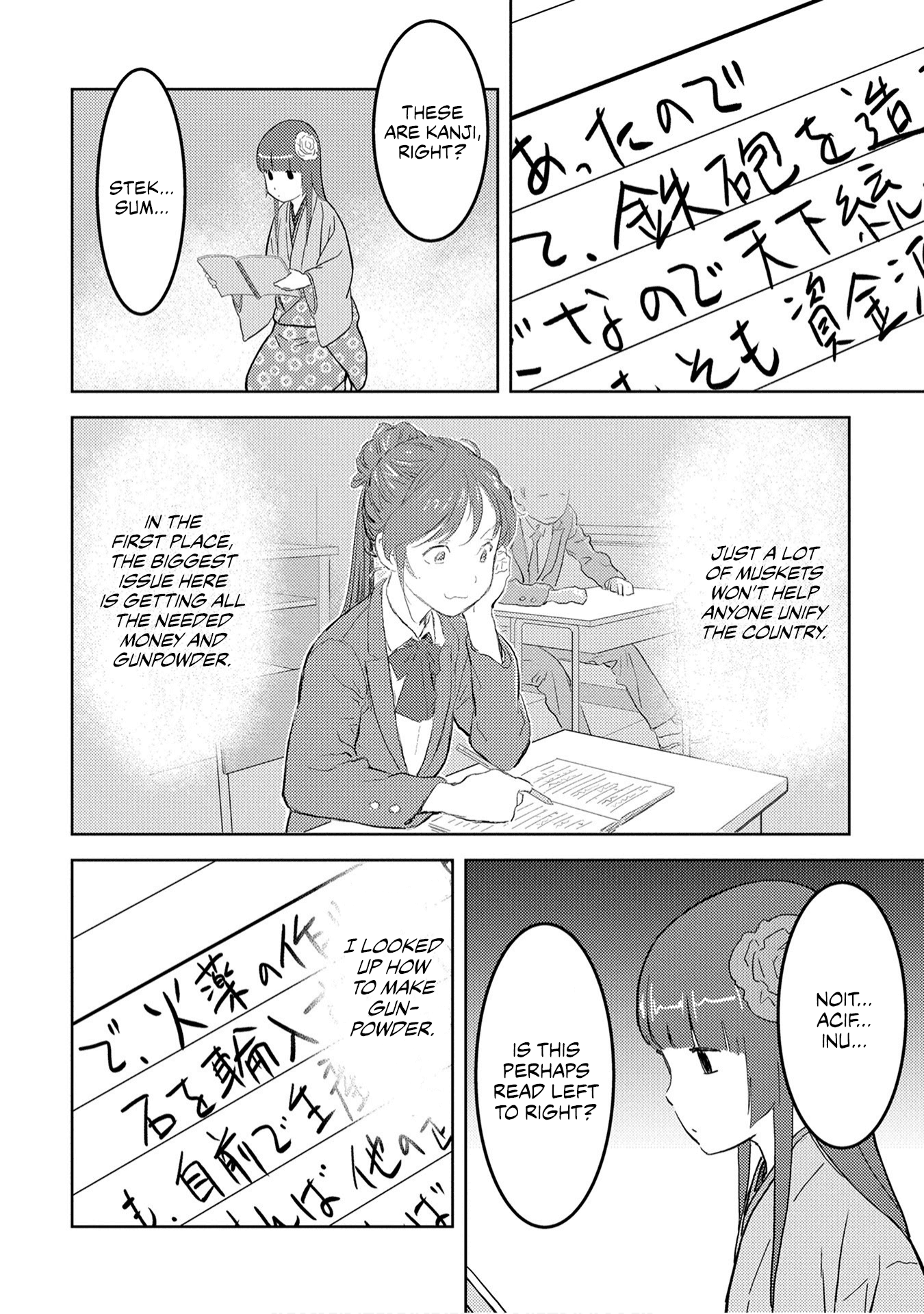 Sengoku Komachi Kurou Tan! Chapter 22 page 9 - Chapter 22: Gunpowder