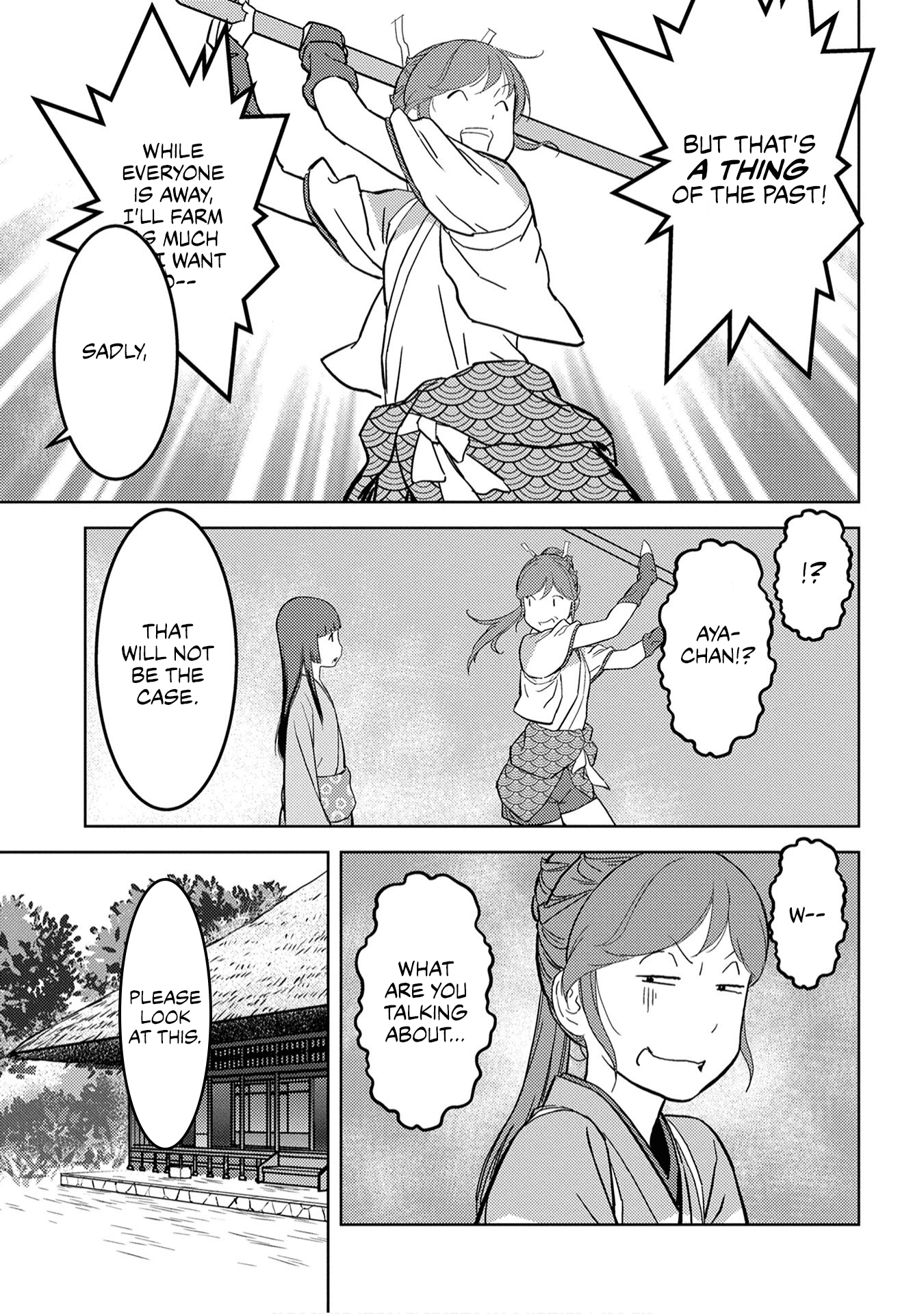 Sengoku Komachi Kurou Tan! Chapter 23 page 10 - Chapter 23: March to The Capital