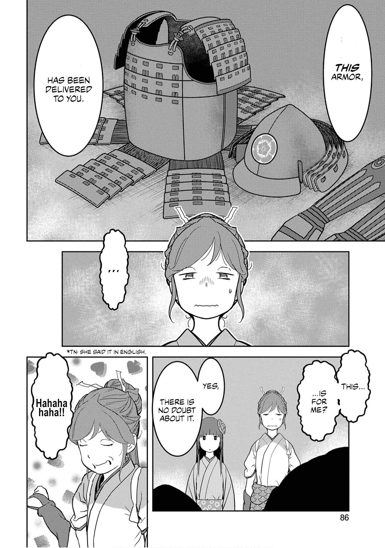 Sengoku Komachi Kurou Tan! Chapter 23 page 11 - Chapter 23: March to The Capital