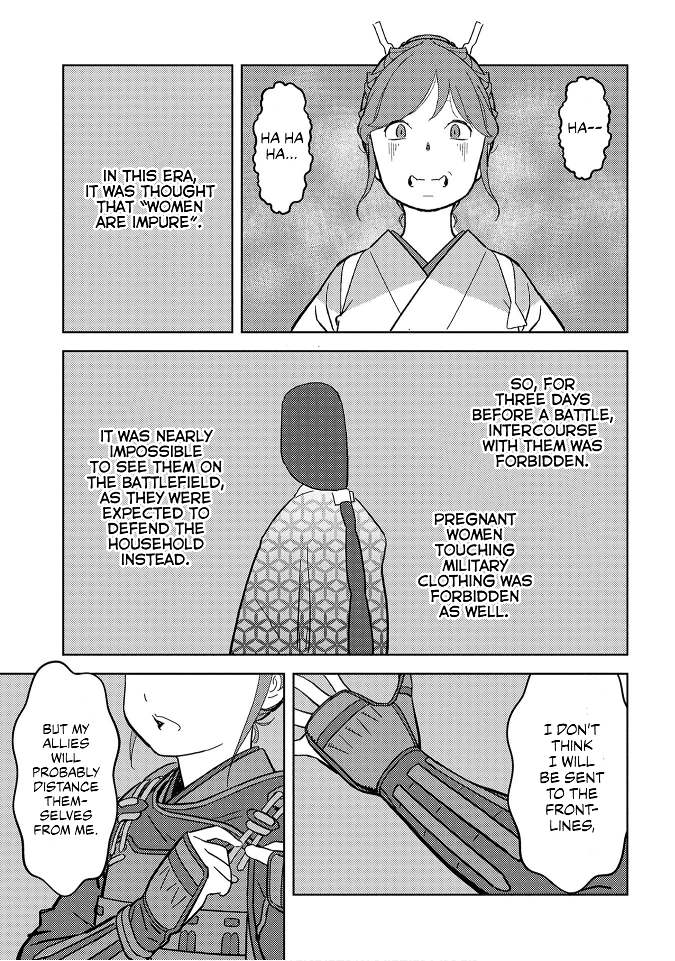 Sengoku Komachi Kurou Tan! Chapter 23 page 14 - Chapter 23: March to The Capital