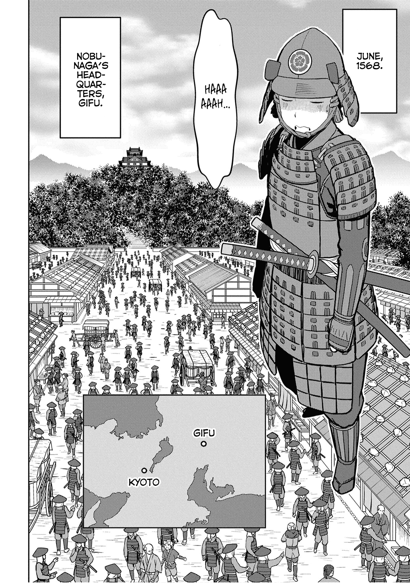 Sengoku Komachi Kurou Tan! Chapter 23 page 15 - Chapter 23: March to The Capital