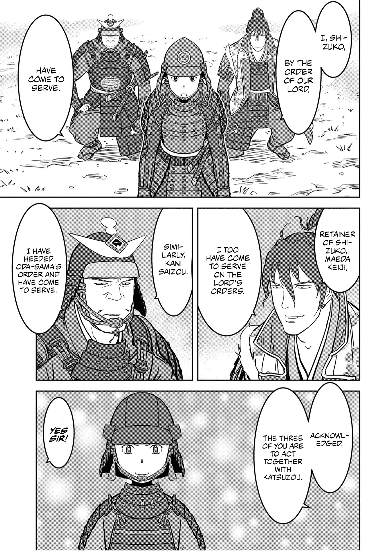 Sengoku Komachi Kurou Tan! Chapter 23 page 18 - Chapter 23: March to The Capital