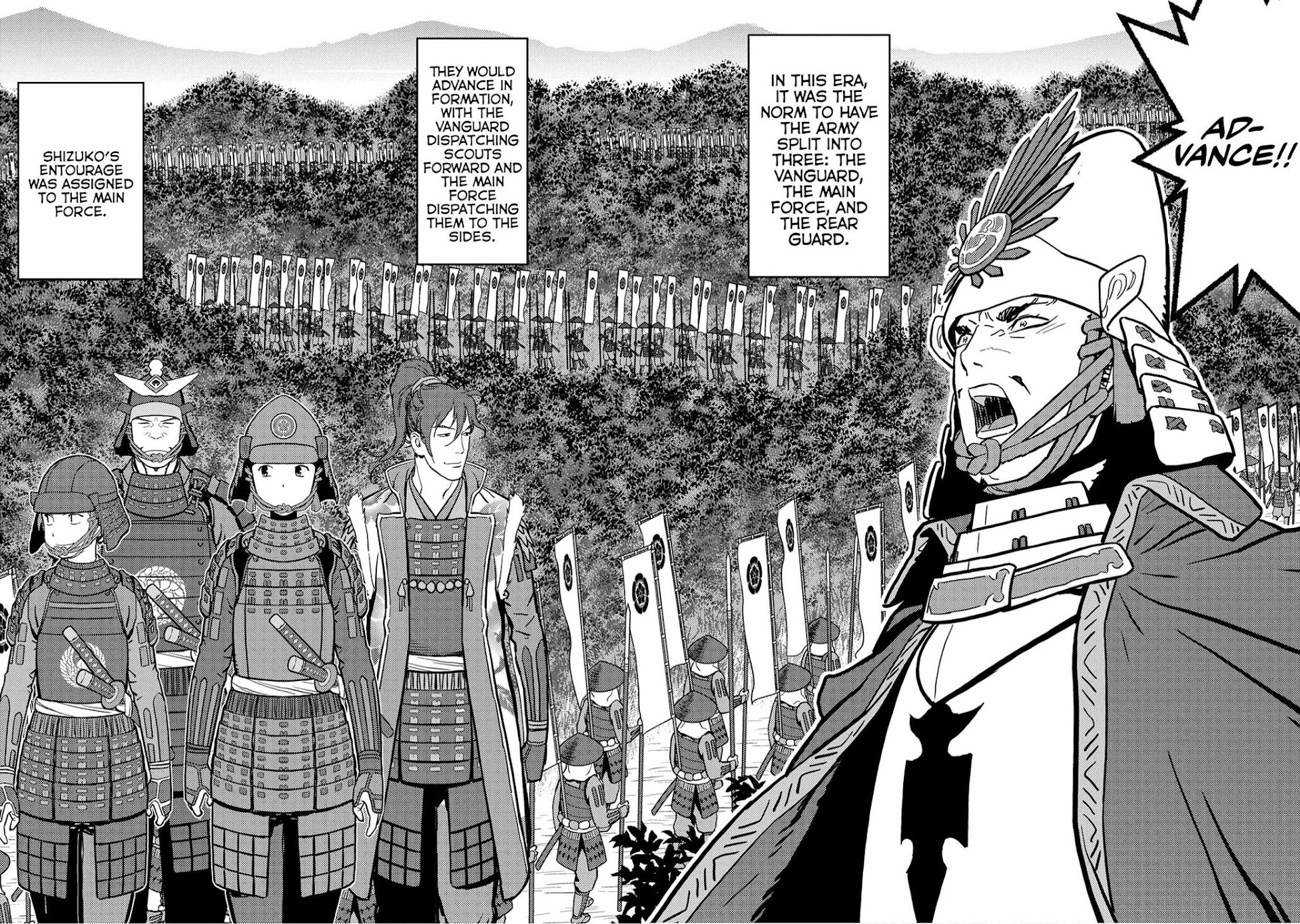 Sengoku Komachi Kurou Tan! Chapter 23 page 21 - Chapter 23: March to The Capital
