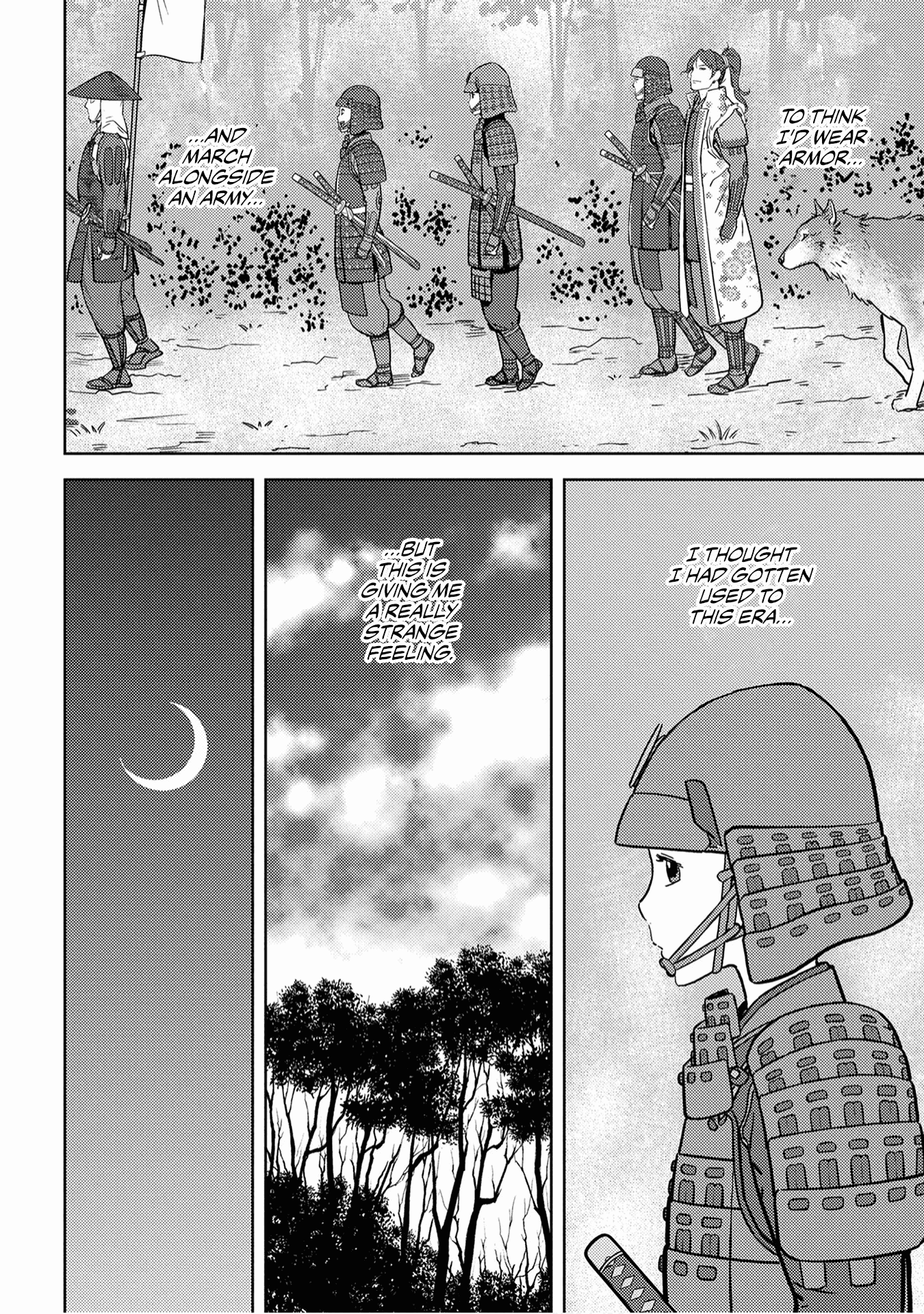 Sengoku Komachi Kurou Tan! Chapter 23 page 22 - Chapter 23: March to The Capital