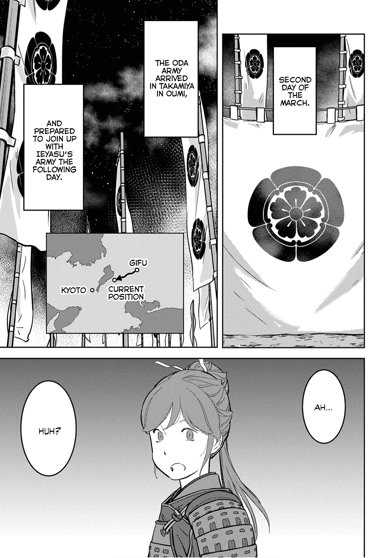 Sengoku Komachi Kurou Tan! Chapter 23 page 23 - Chapter 23: March to The Capital