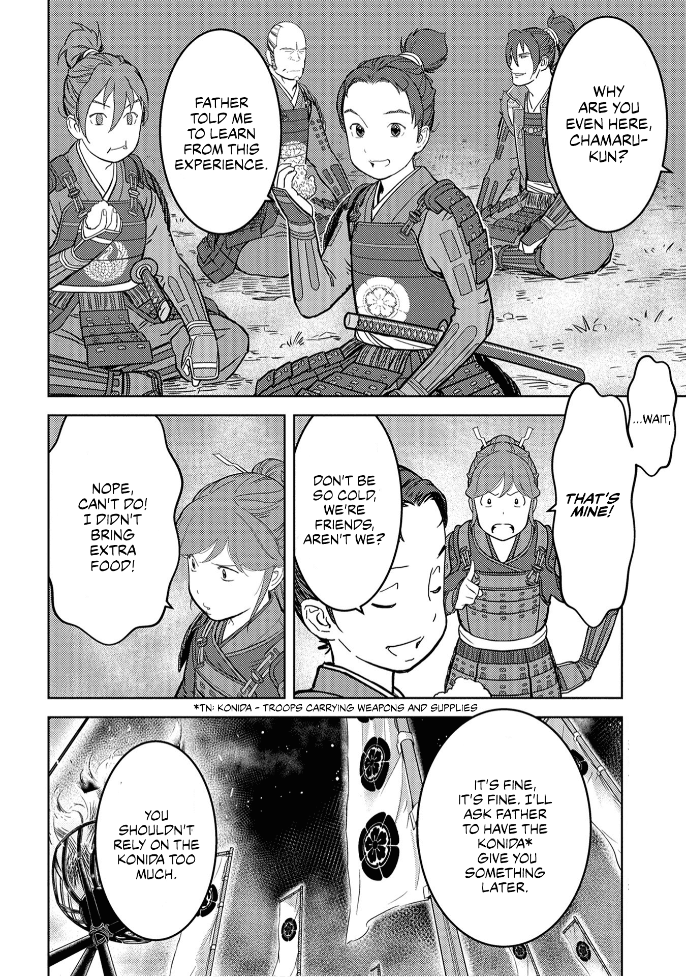 Sengoku Komachi Kurou Tan! Chapter 23 page 24 - Chapter 23: March to The Capital