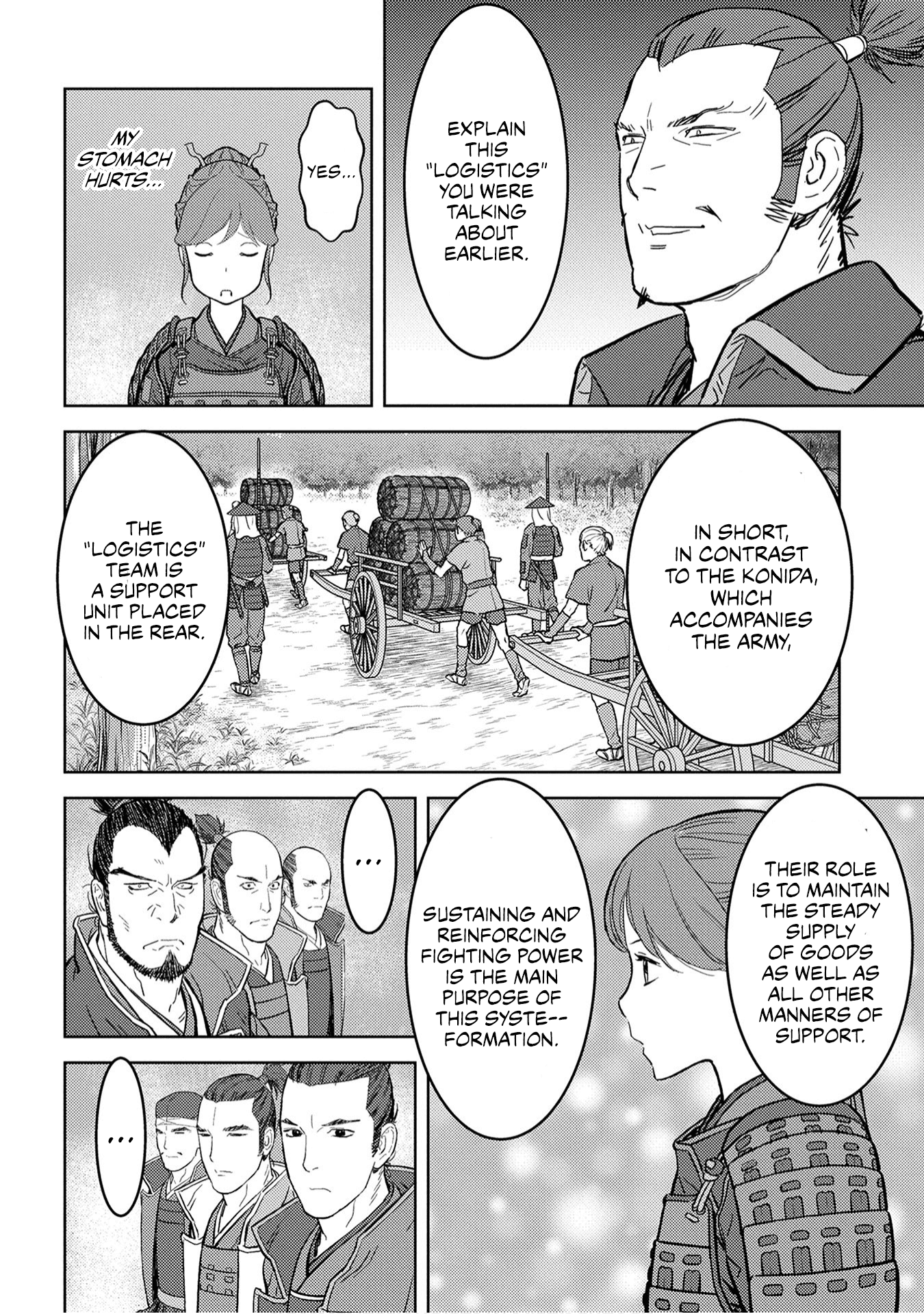 Sengoku Komachi Kurou Tan! Chapter 23 page 28 - Chapter 23: March to The Capital