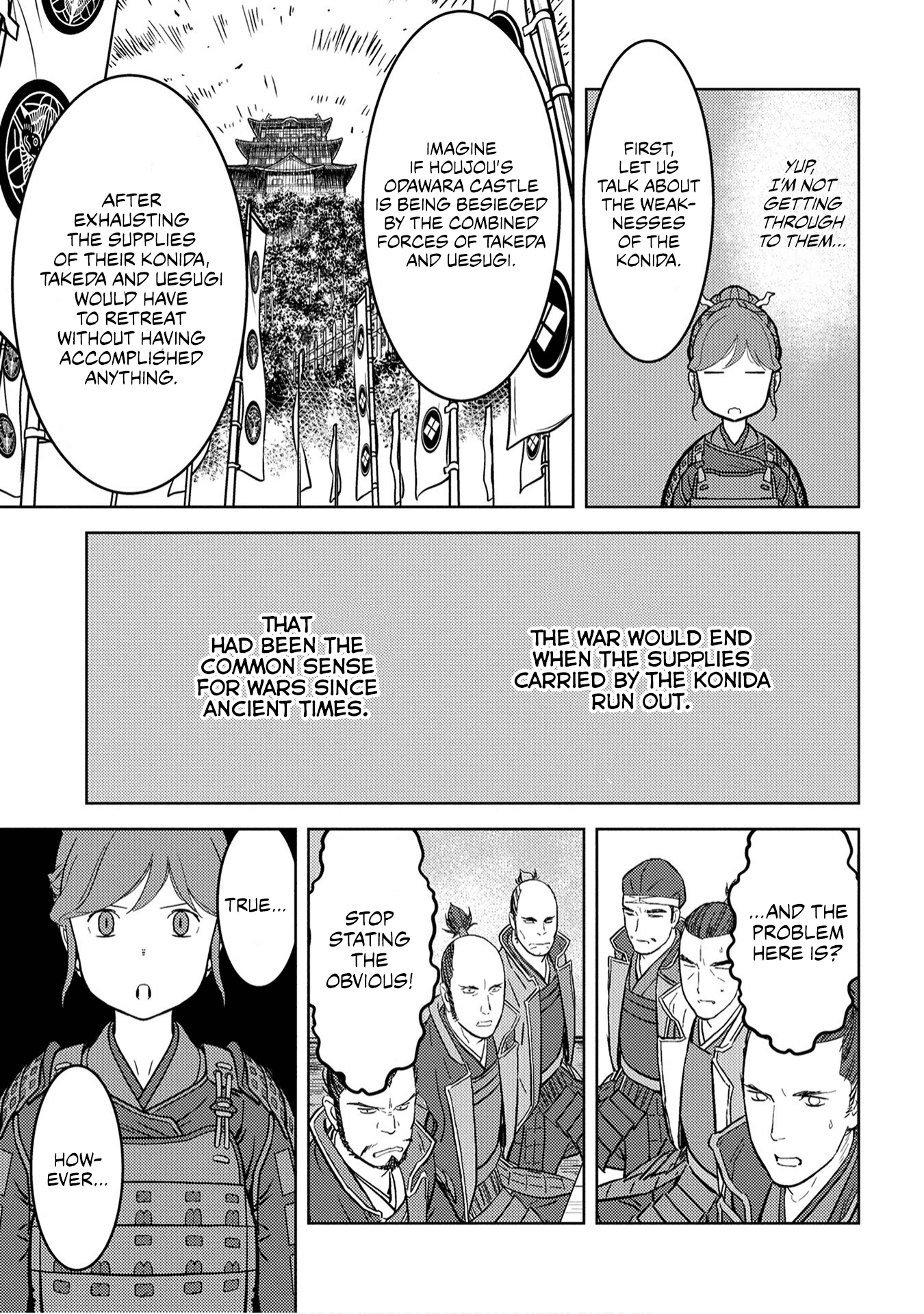 Sengoku Komachi Kurou Tan! Chapter 23 page 29 - Chapter 23: March to The Capital