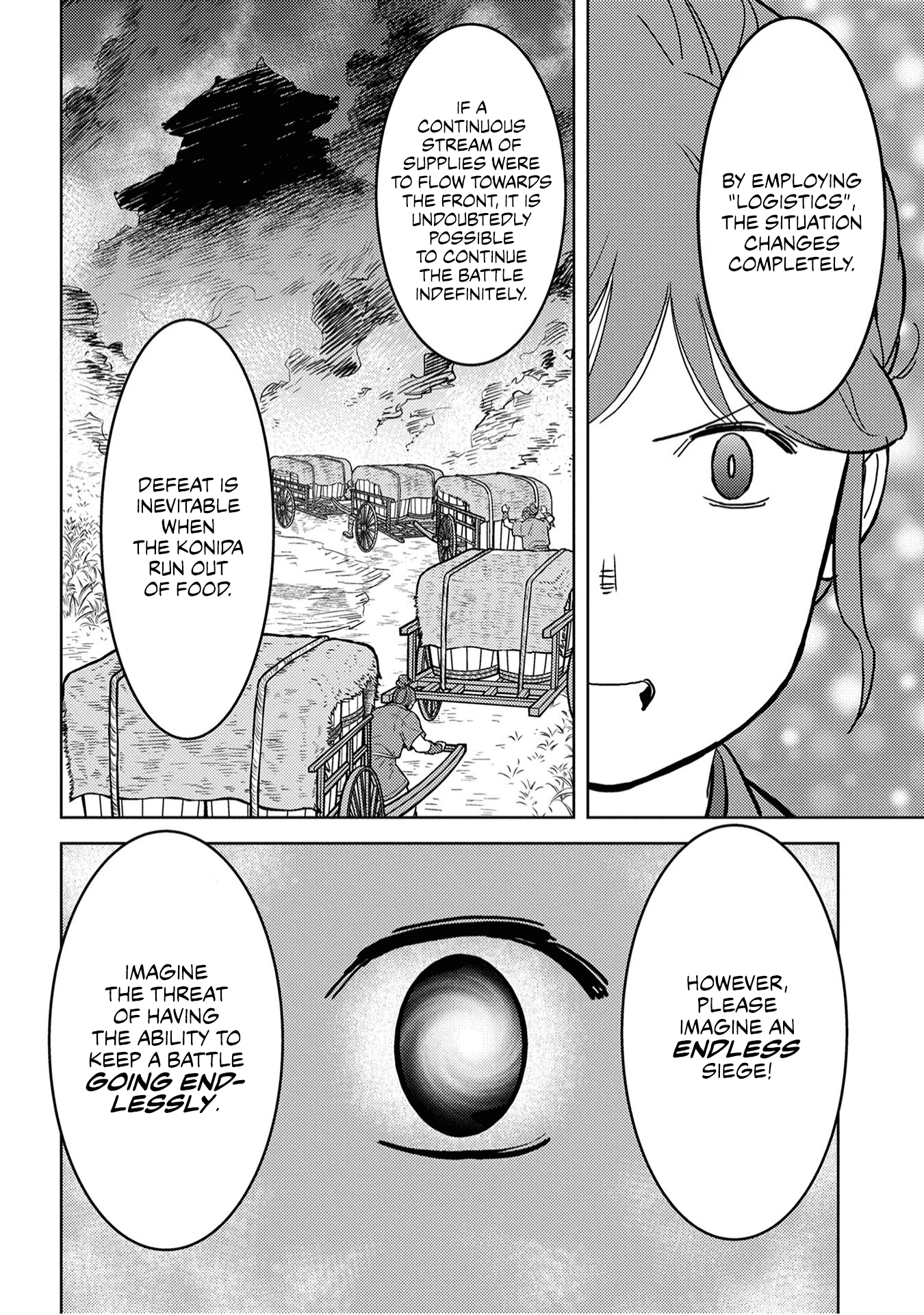 Sengoku Komachi Kurou Tan! Chapter 23 page 30 - Chapter 23: March to The Capital