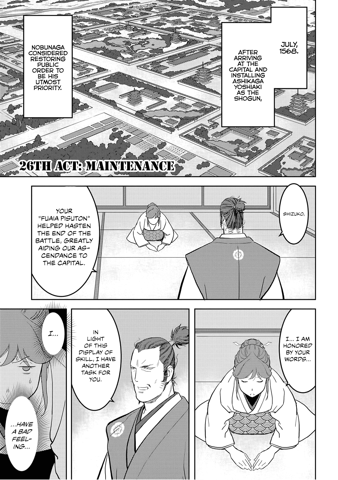 Sengoku Komachi Kurou Tan! Chapter 26 page 7 - Chapter 26: Maintenance