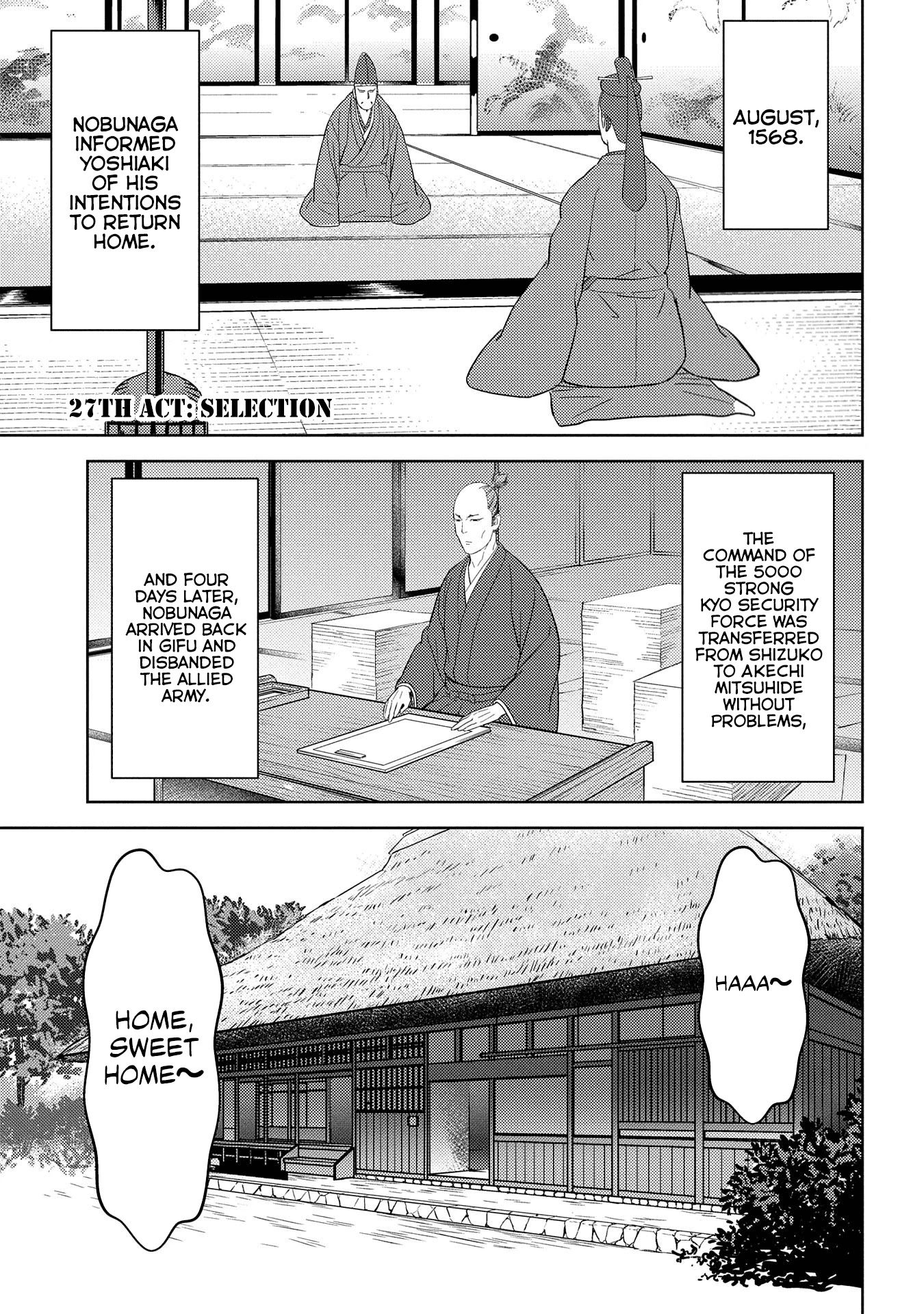 Sengoku Komachi Kurou Tan! Chapter 27 page 2 - Chapter 27: Selection
