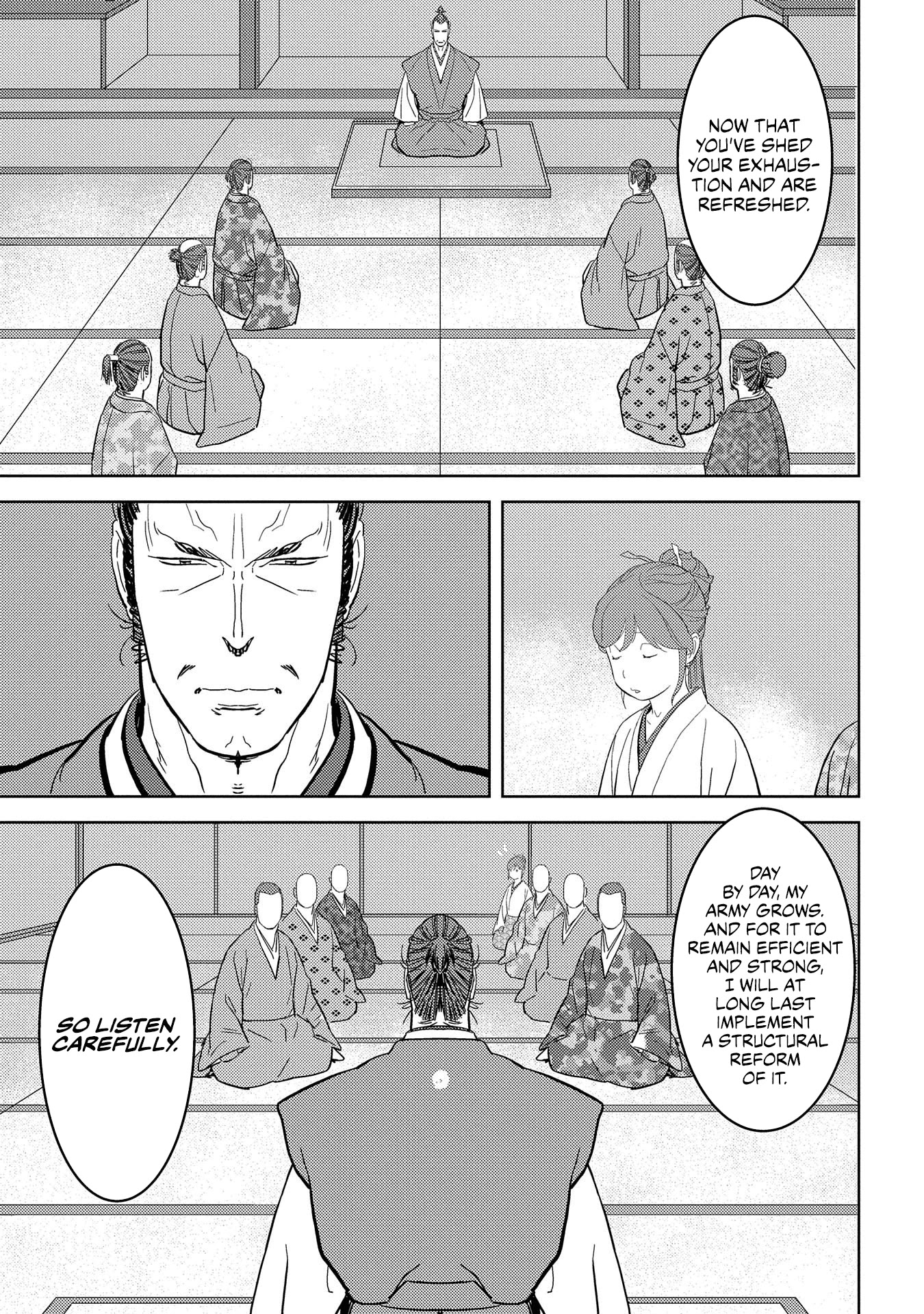 Sengoku Komachi Kurou Tan! Chapter 27 page 8 - Chapter 27: Selection