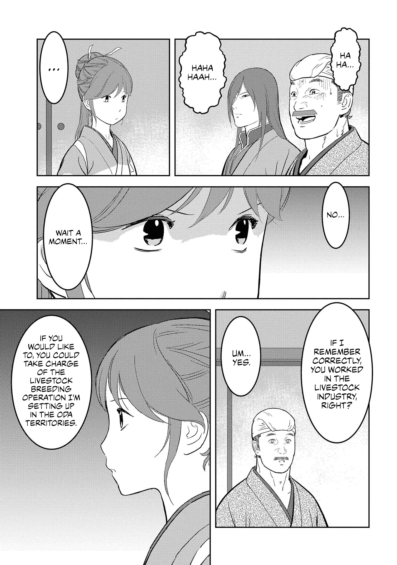 Sengoku Komachi Kurou Tan! Chapter 30 page 9 - Chapter 30: Companions