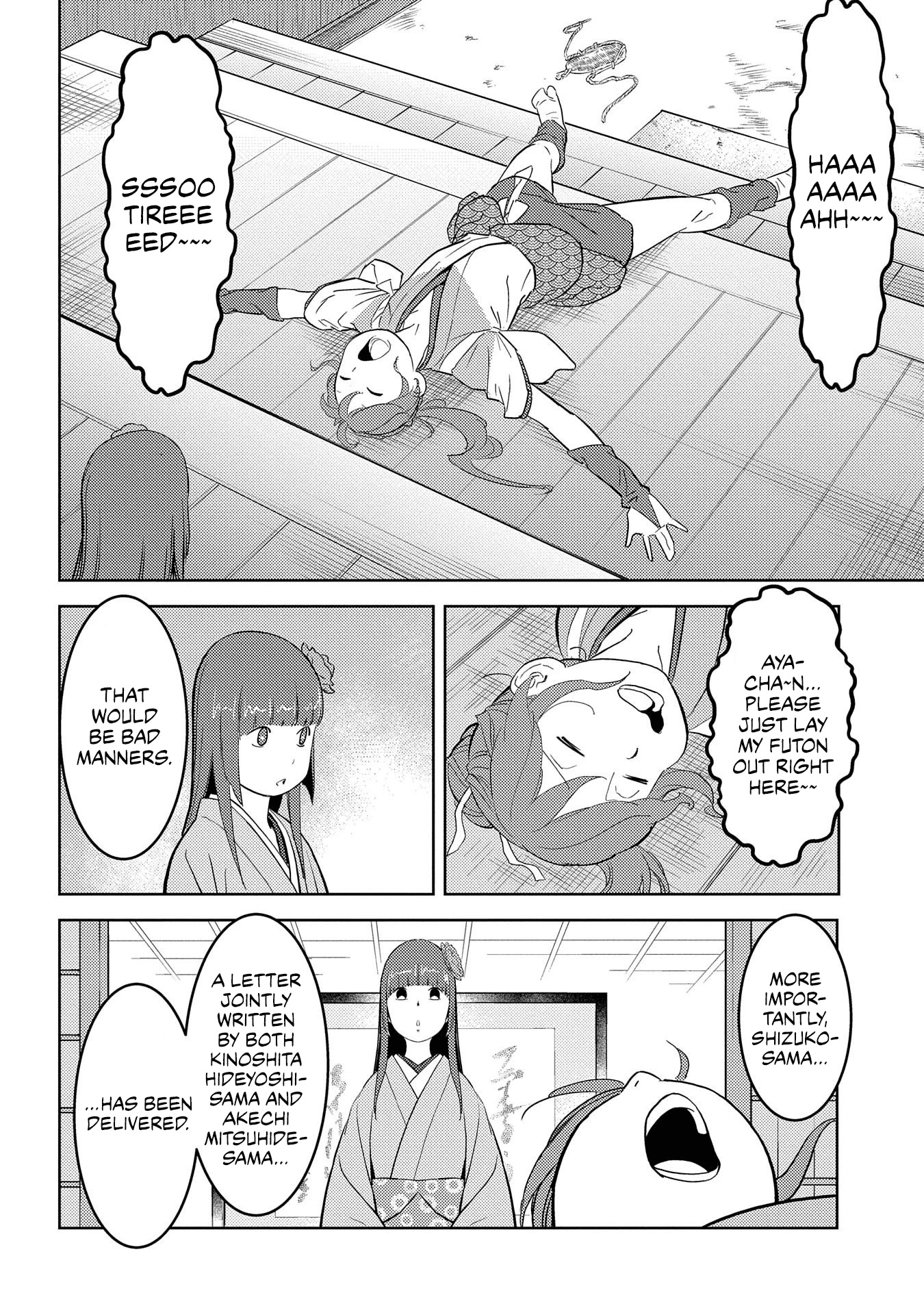 Sengoku Komachi Kurou Tan! Chapter 31 page 11 - Chapter 31: Home