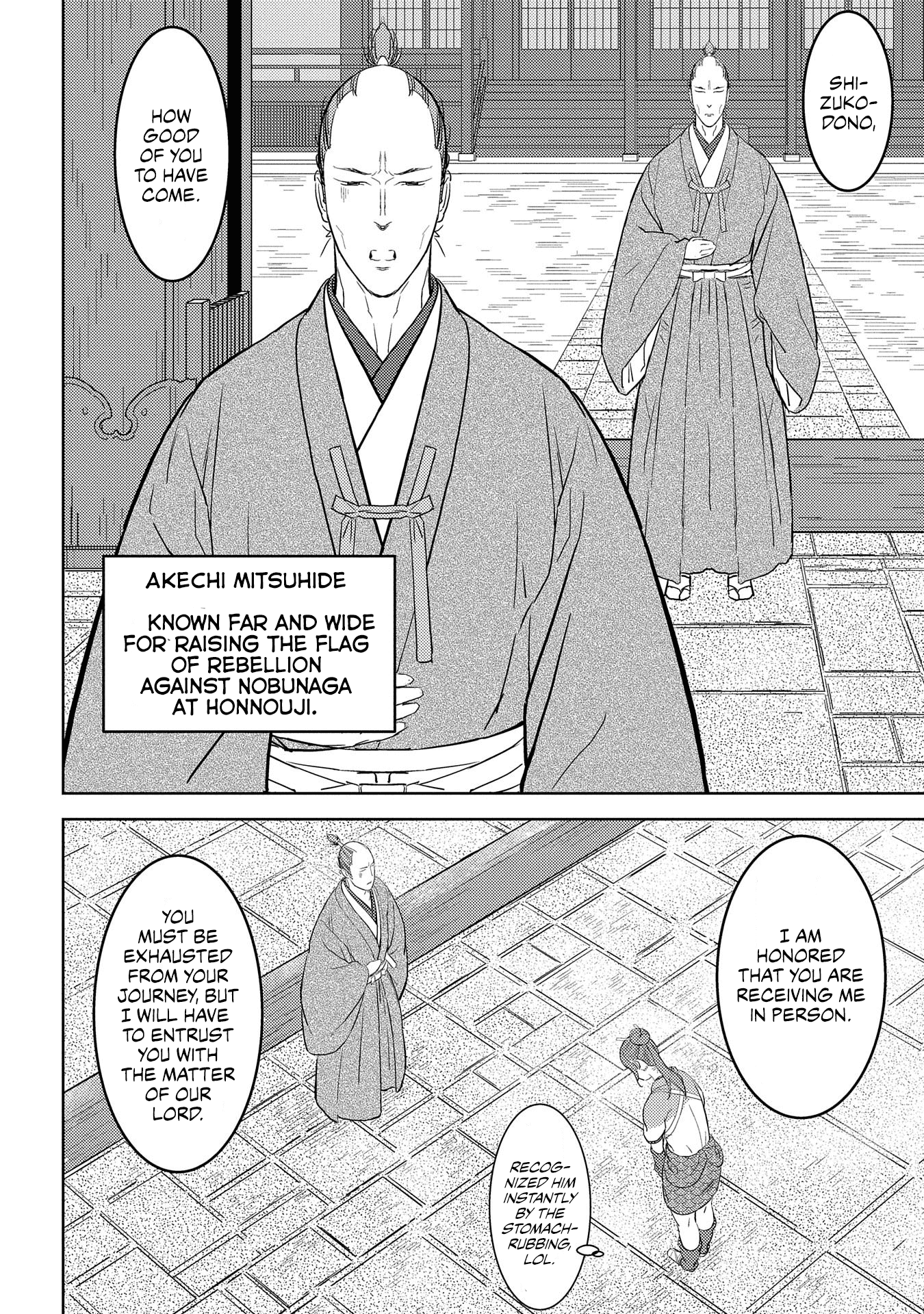 Sengoku Komachi Kurou Tan! Chapter 31 page 17 - Chapter 31: Home