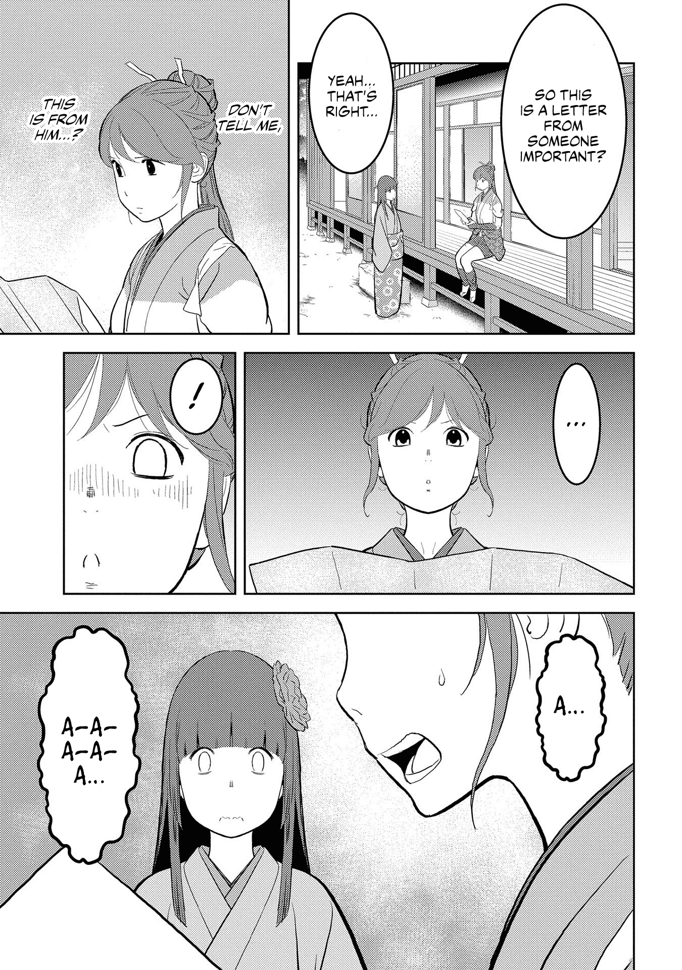 Sengoku Komachi Kurou Tan! Chapter 33 page 4 - Chapter 33: Feast