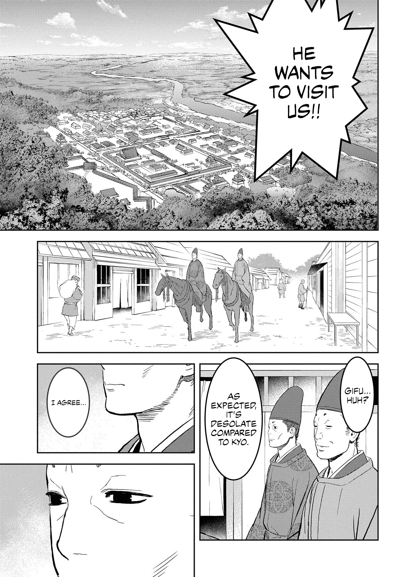 Sengoku Komachi Kurou Tan! Chapter 33 page 6 - Chapter 33: Feast