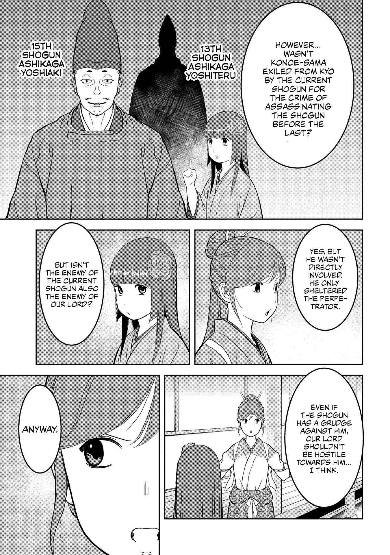 Sengoku Komachi Kurou Tan! Chapter 33 page 8 - Chapter 33: Feast