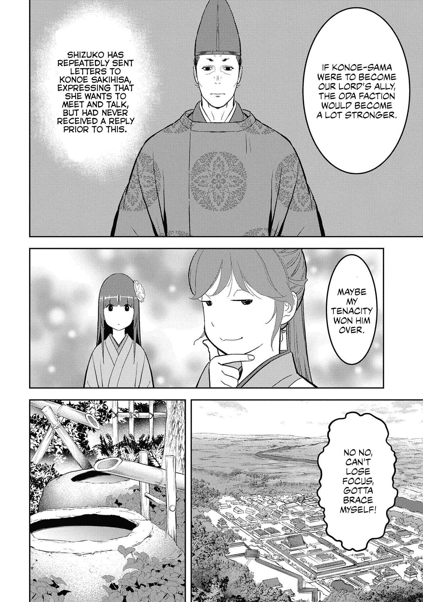 Sengoku Komachi Kurou Tan! Chapter 33 page 9 - Chapter 33: Feast