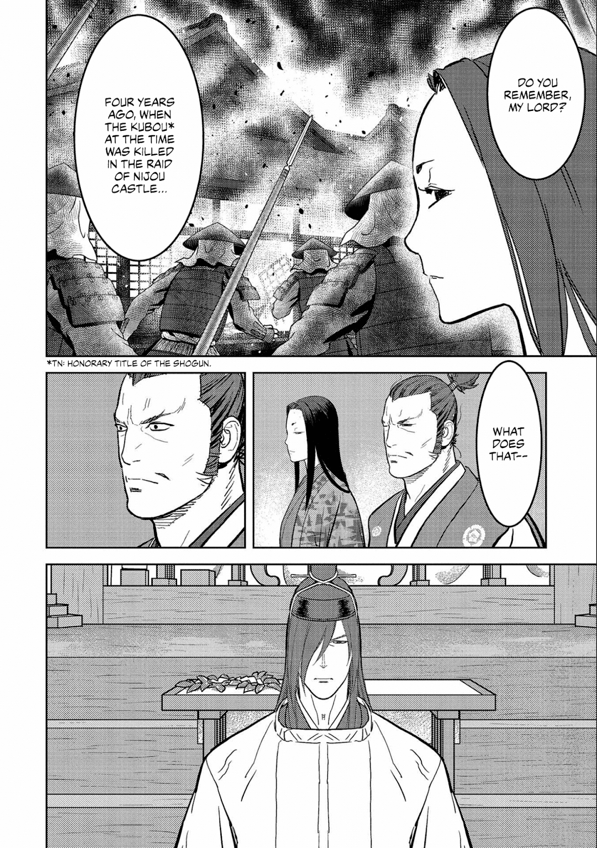Sengoku Komachi Kurou Tan! Chapter 35 page 17 - Chapter 35: Identity