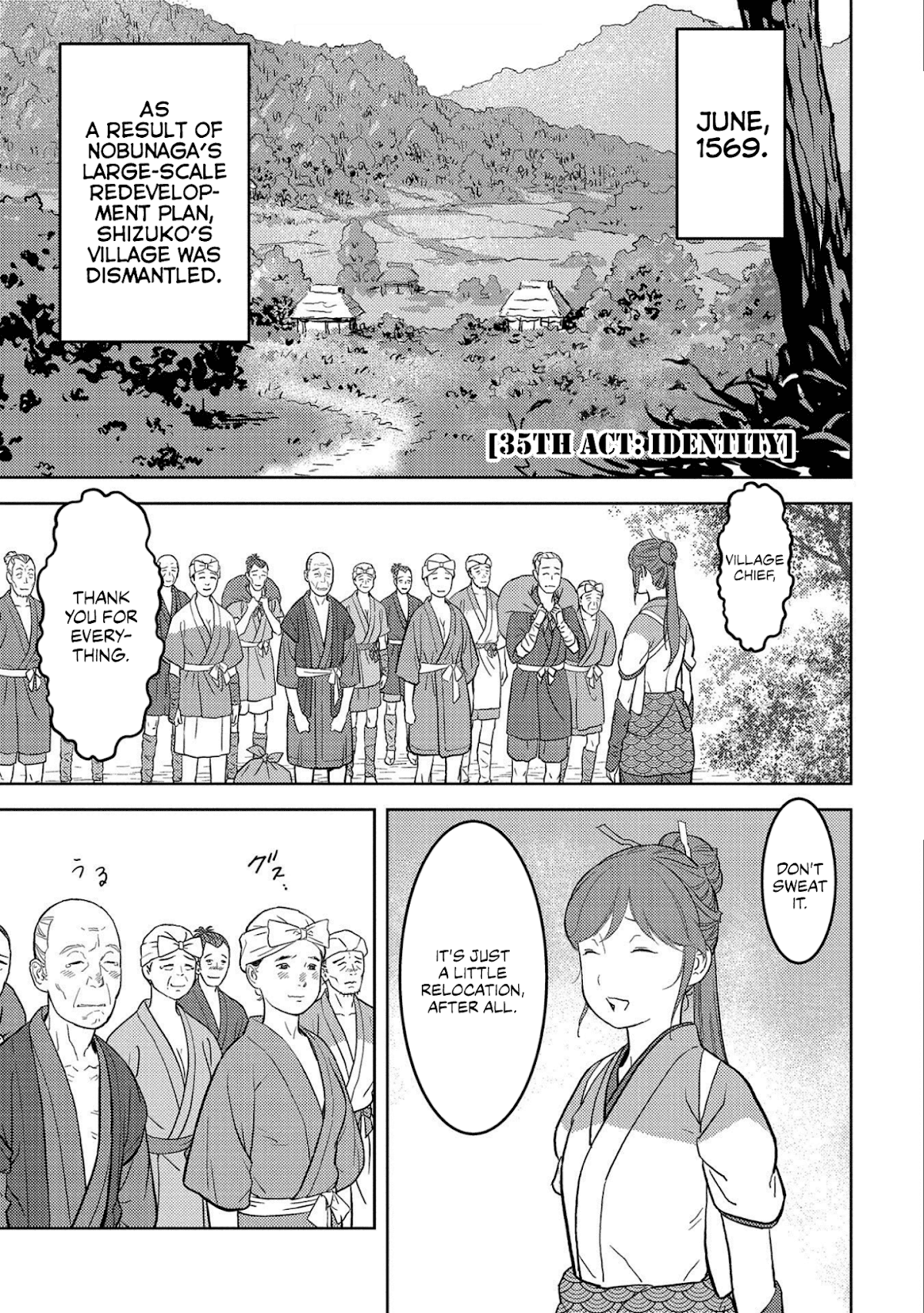 Sengoku Komachi Kurou Tan! Chapter 35 page 2 - Chapter 35: Identity