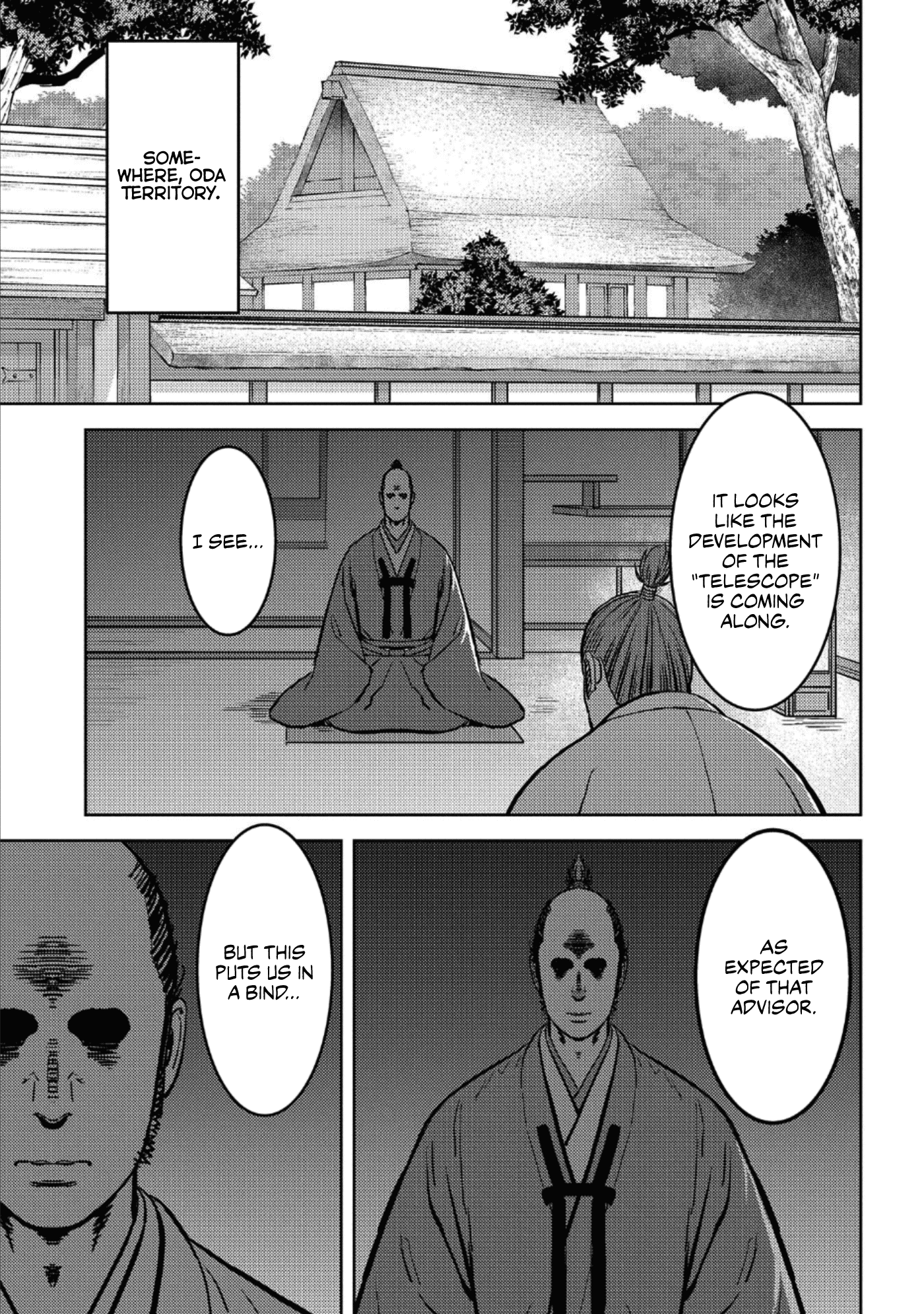 Sengoku Komachi Kurou Tan! Chapter 36 page 32 - Chapter 36: Farsight