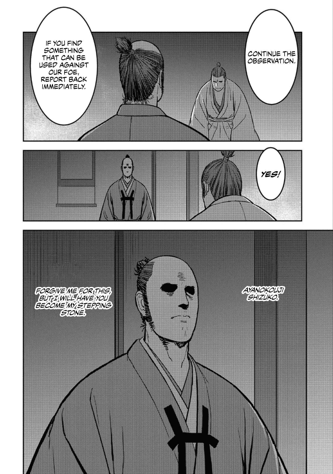 Sengoku Komachi Kurou Tan! Chapter 36 page 33 - Chapter 36: Farsight