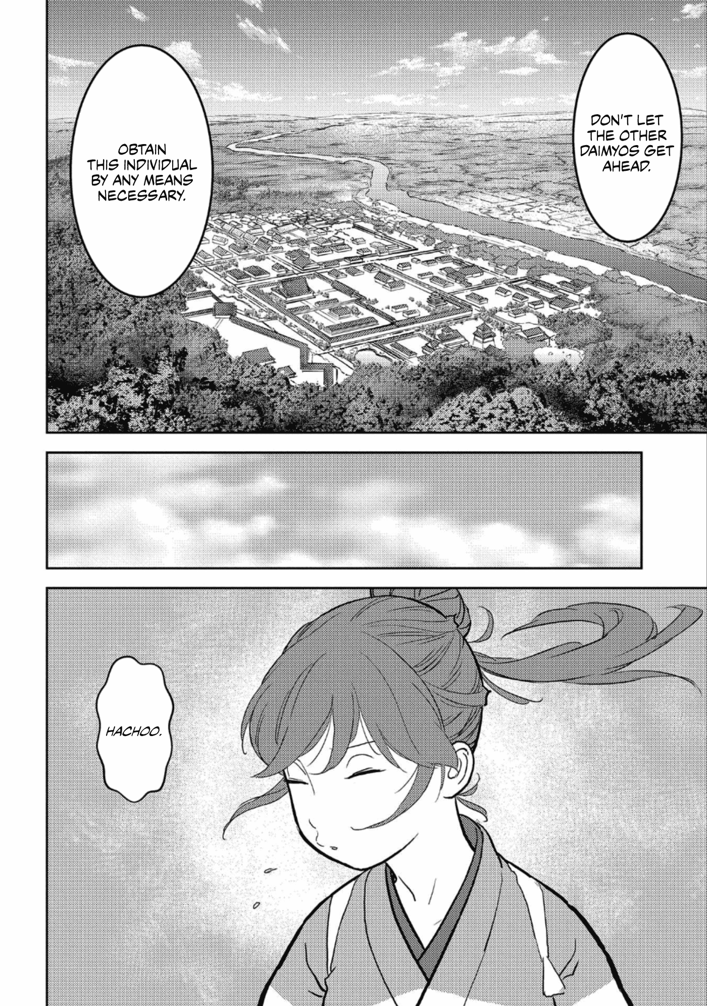 Sengoku Komachi Kurou Tan! Chapter 36 page 7 - Chapter 36: Farsight