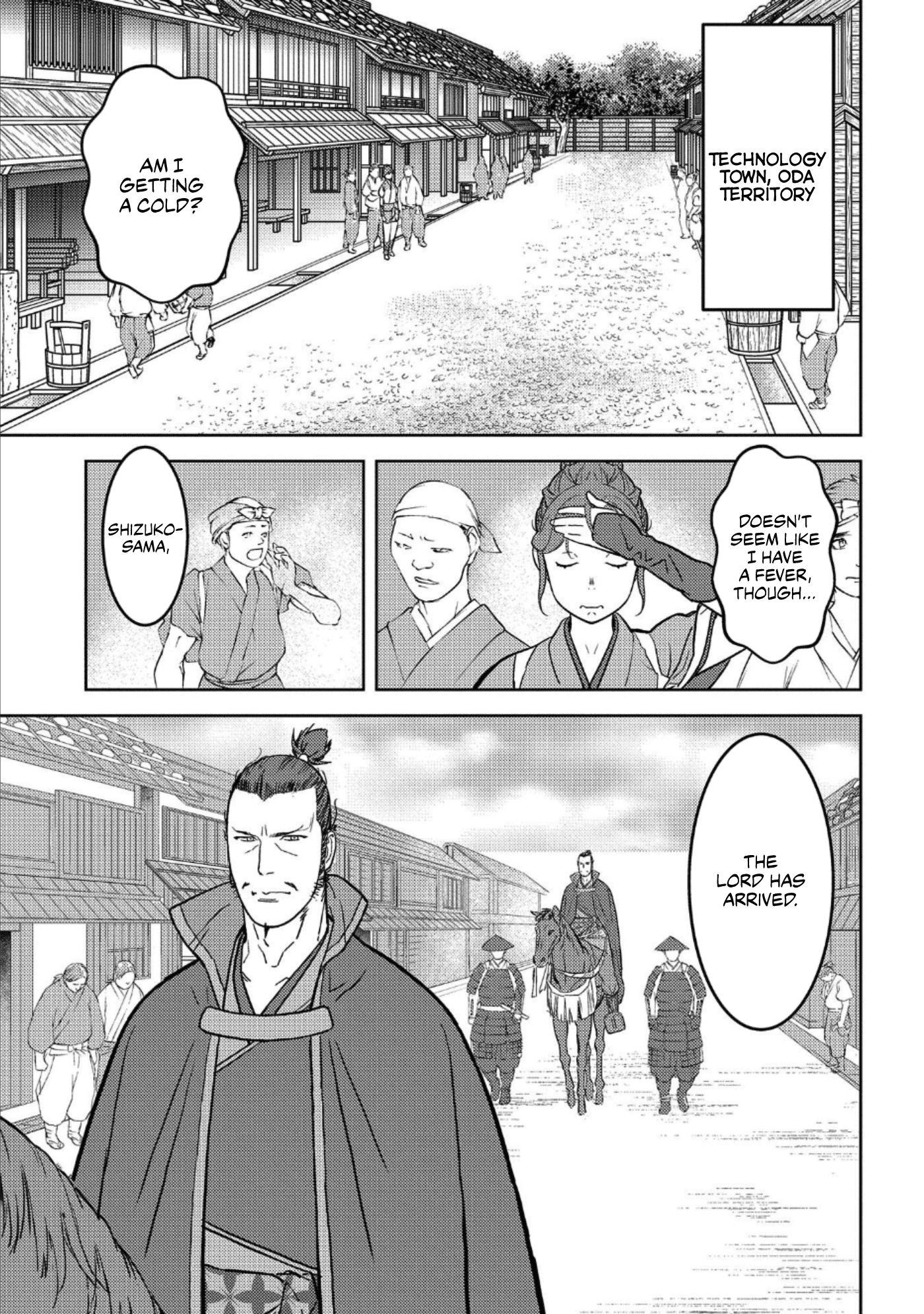 Sengoku Komachi Kurou Tan! Chapter 36 page 8 - Chapter 36: Farsight