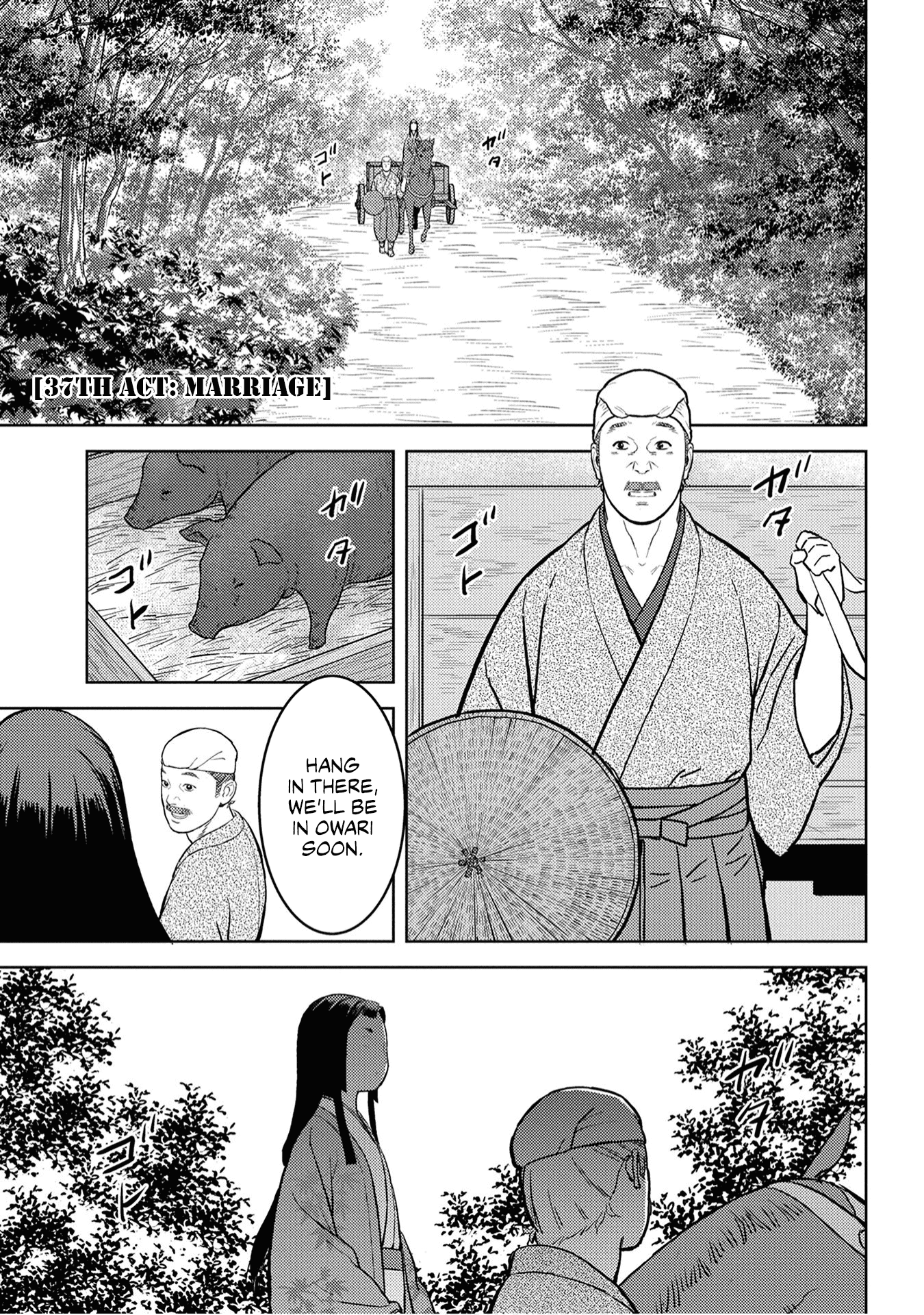 Sengoku Komachi Kurou Tan! Chapter 37 page 2 - Chapter 37: Marriage