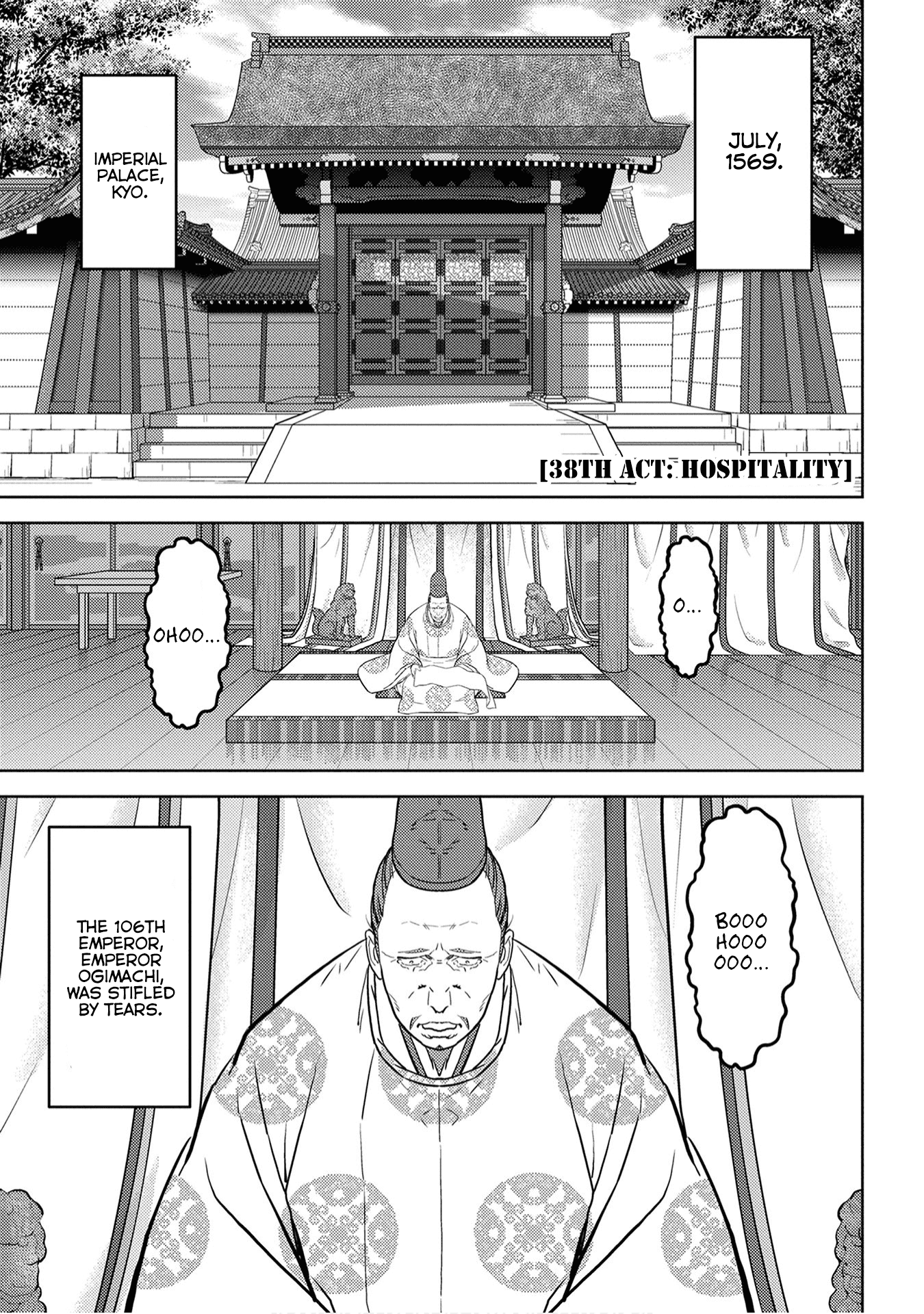 Sengoku Komachi Kurou Tan! Chapter 38 page 2 - Chapter 38: Hospitality