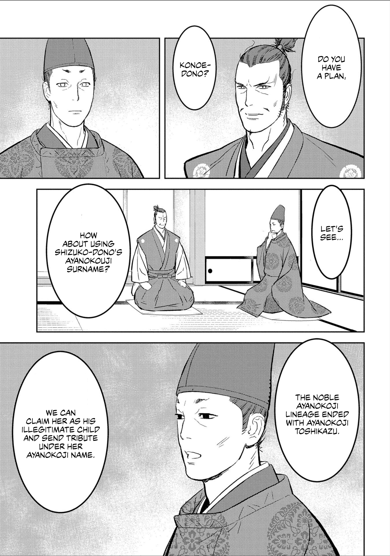 Sengoku Komachi Kurou Tan! Chapter 38 page 4 - Chapter 38: Hospitality