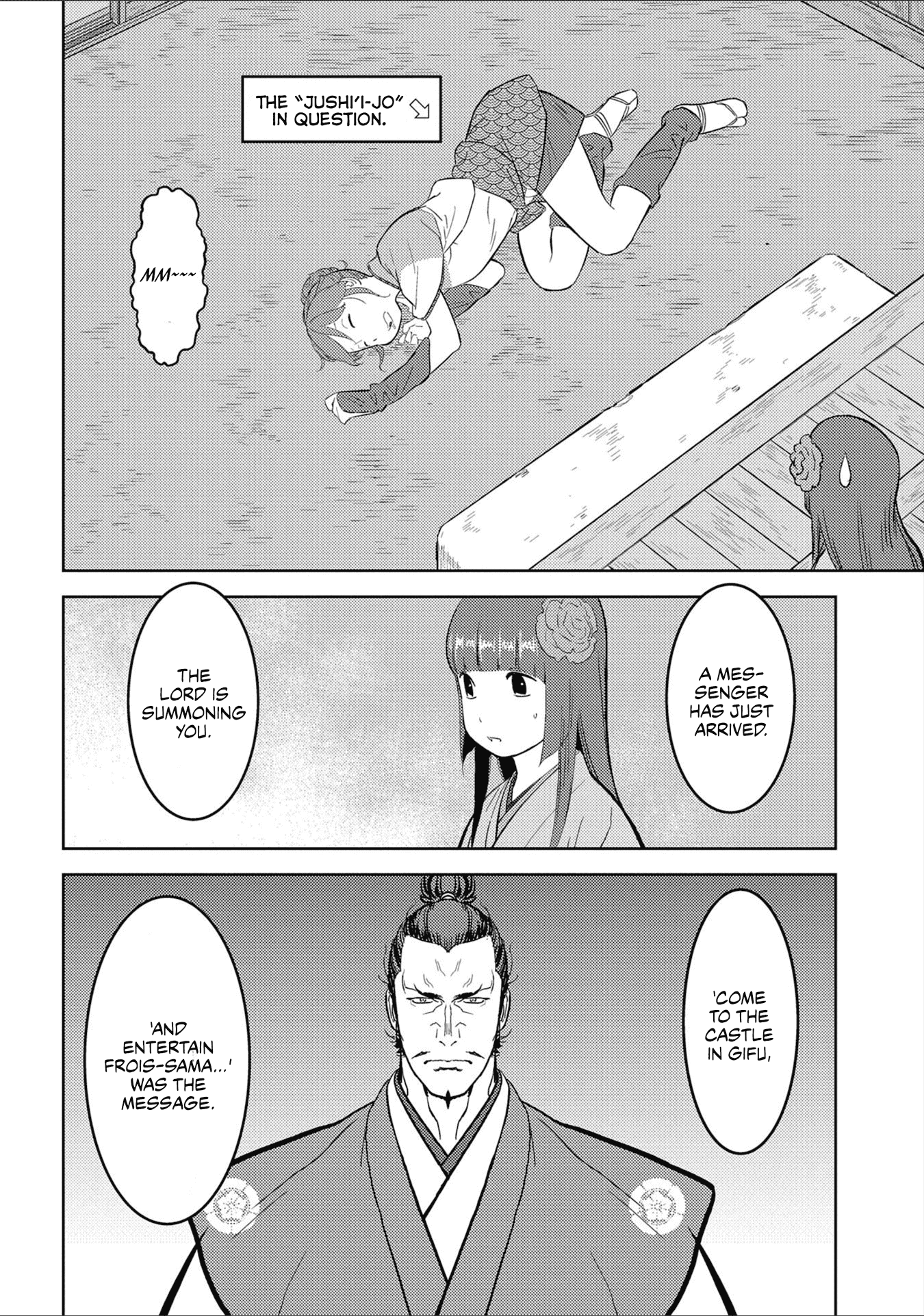 Sengoku Komachi Kurou Tan! Chapter 38 page 9 - Chapter 38: Hospitality
