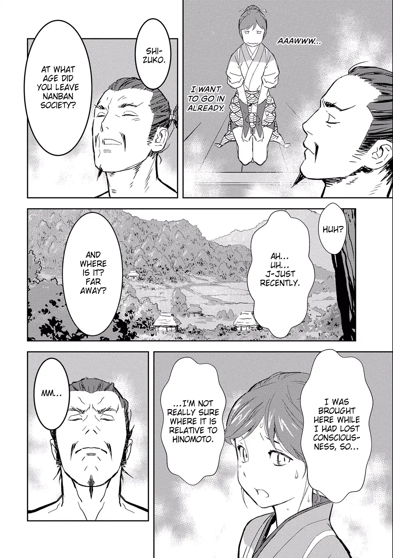 Sengoku Komachi Kurou Tan! Chapter 4 page 22 - Chapter 4: Bathing