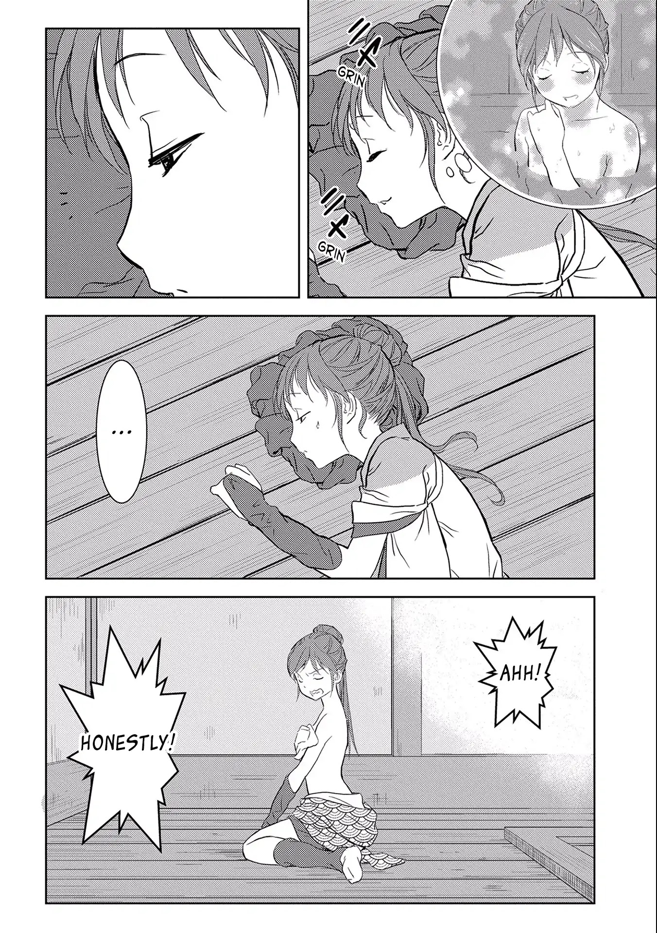 Sengoku Komachi Kurou Tan! Chapter 4 page 5 - Chapter 4: Bathing