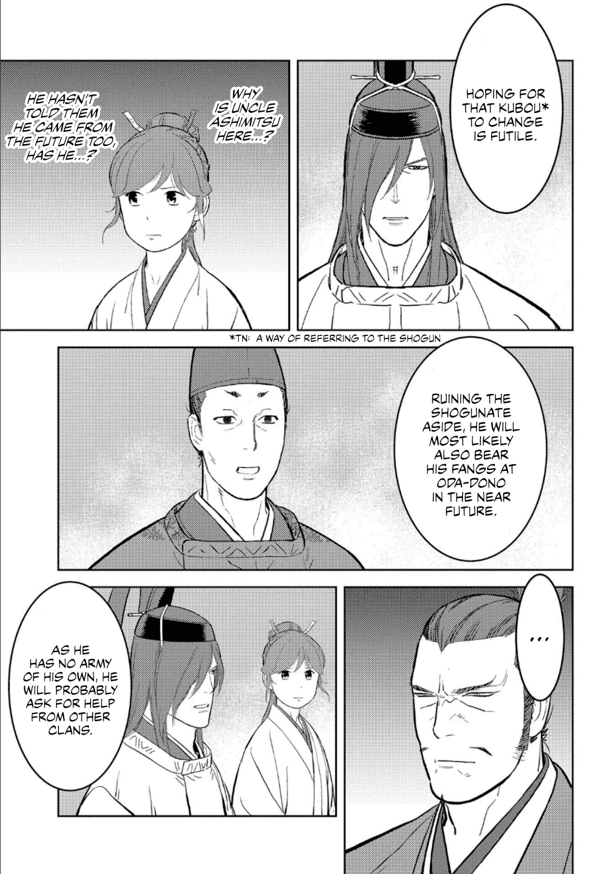 Sengoku Komachi Kurou Tan! Chapter 41 page 4 - Chapter 41