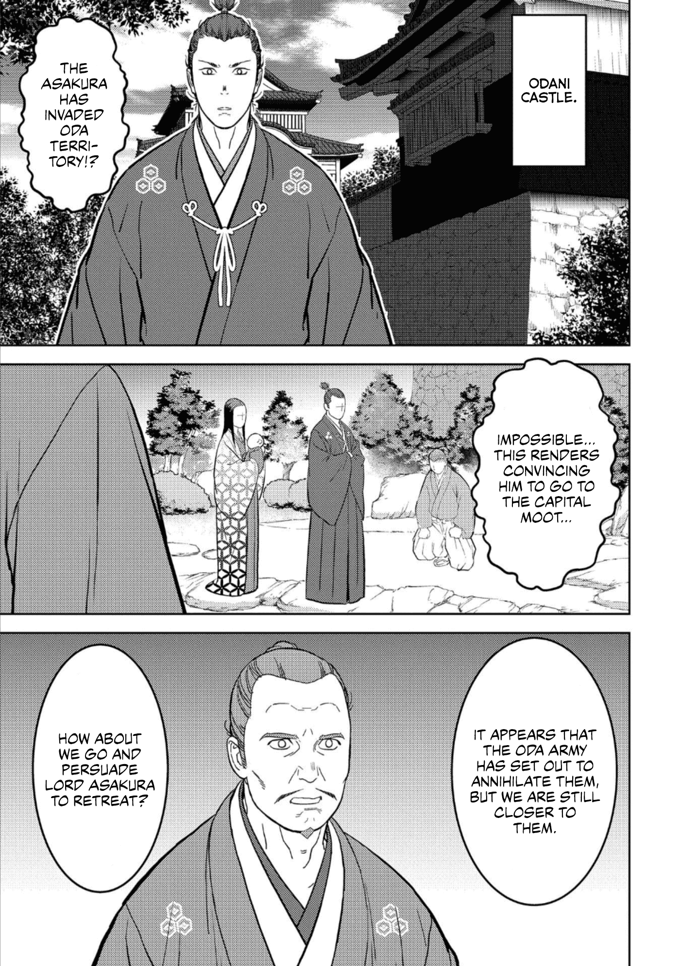 Sengoku Komachi Kurou Tan! Chapter 43 page 10 - Chapter 43: Revolt