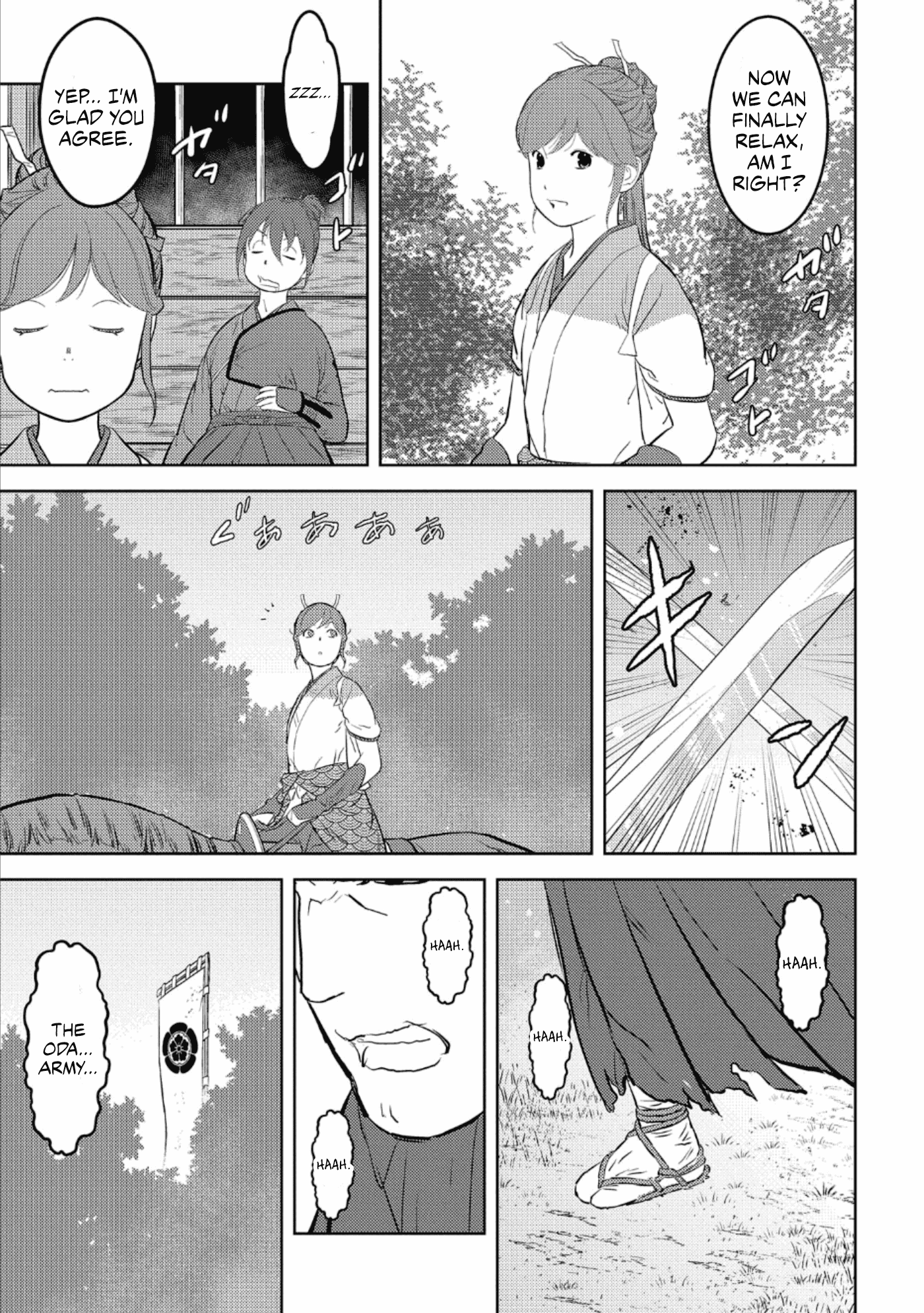 Sengoku Komachi Kurou Tan! Chapter 43 page 14 - Chapter 43: Revolt