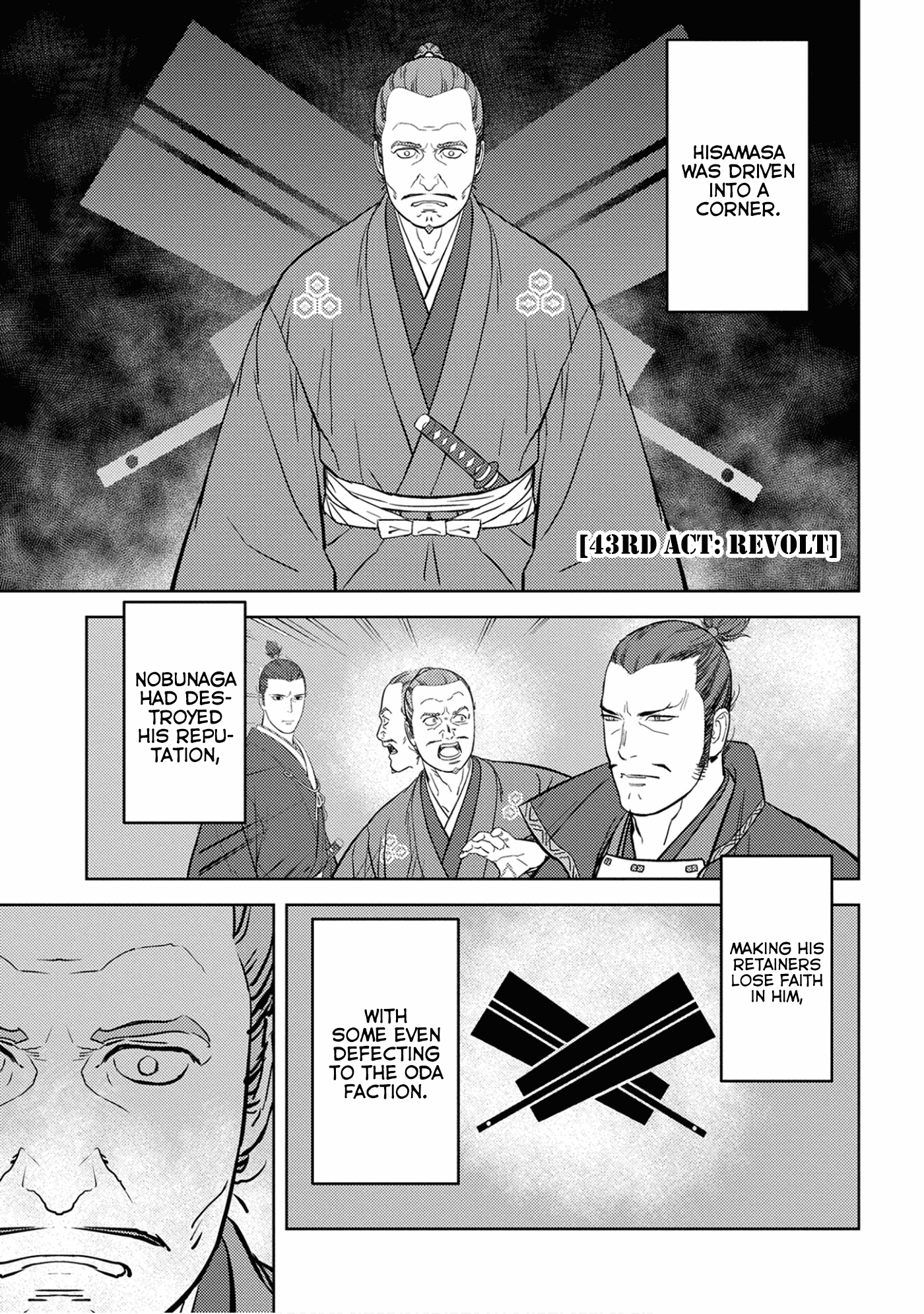 Sengoku Komachi Kurou Tan! Chapter 43 page 2 - Chapter 43: Revolt