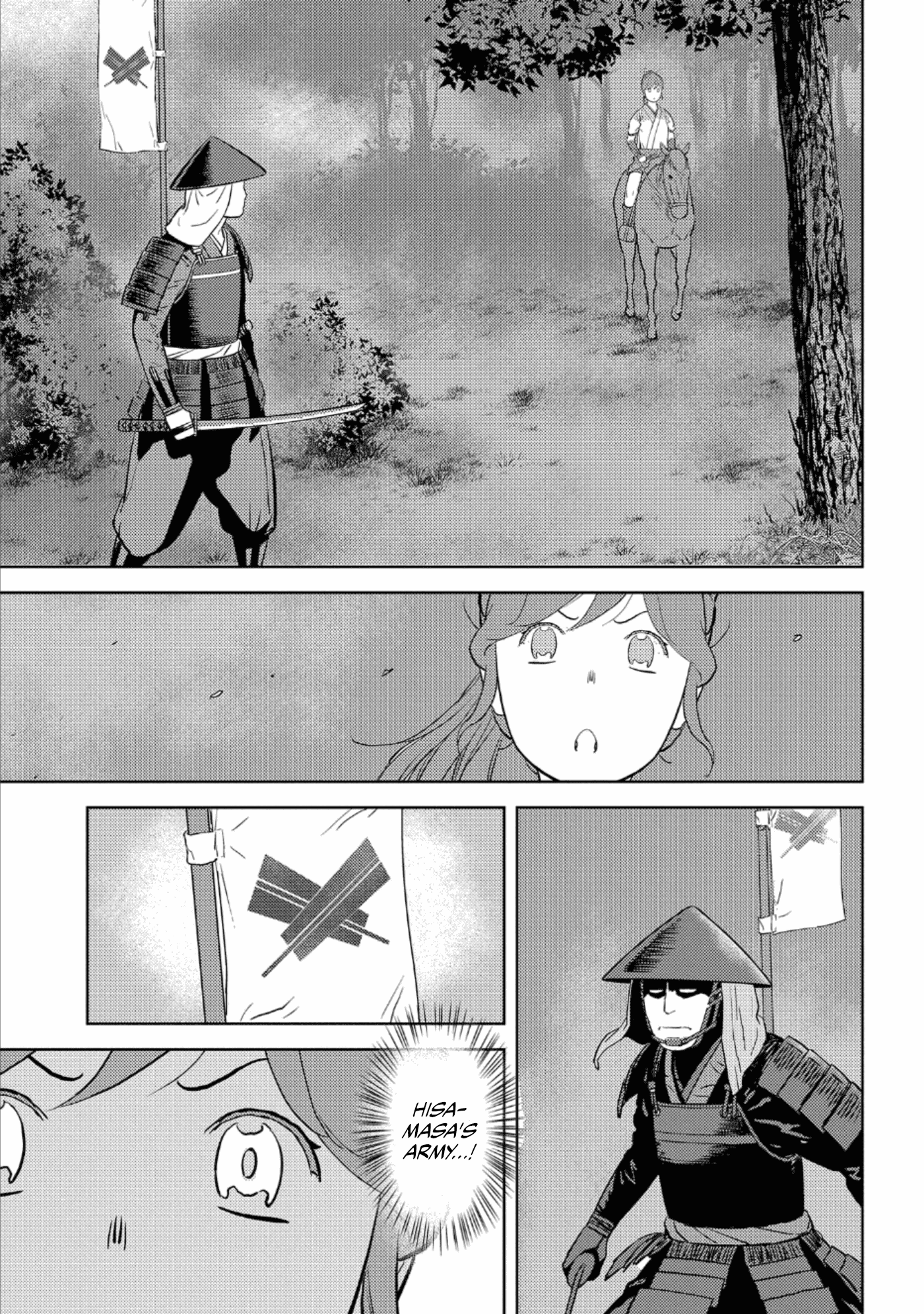 Sengoku Komachi Kurou Tan! Chapter 43 page 24 - Chapter 43: Revolt