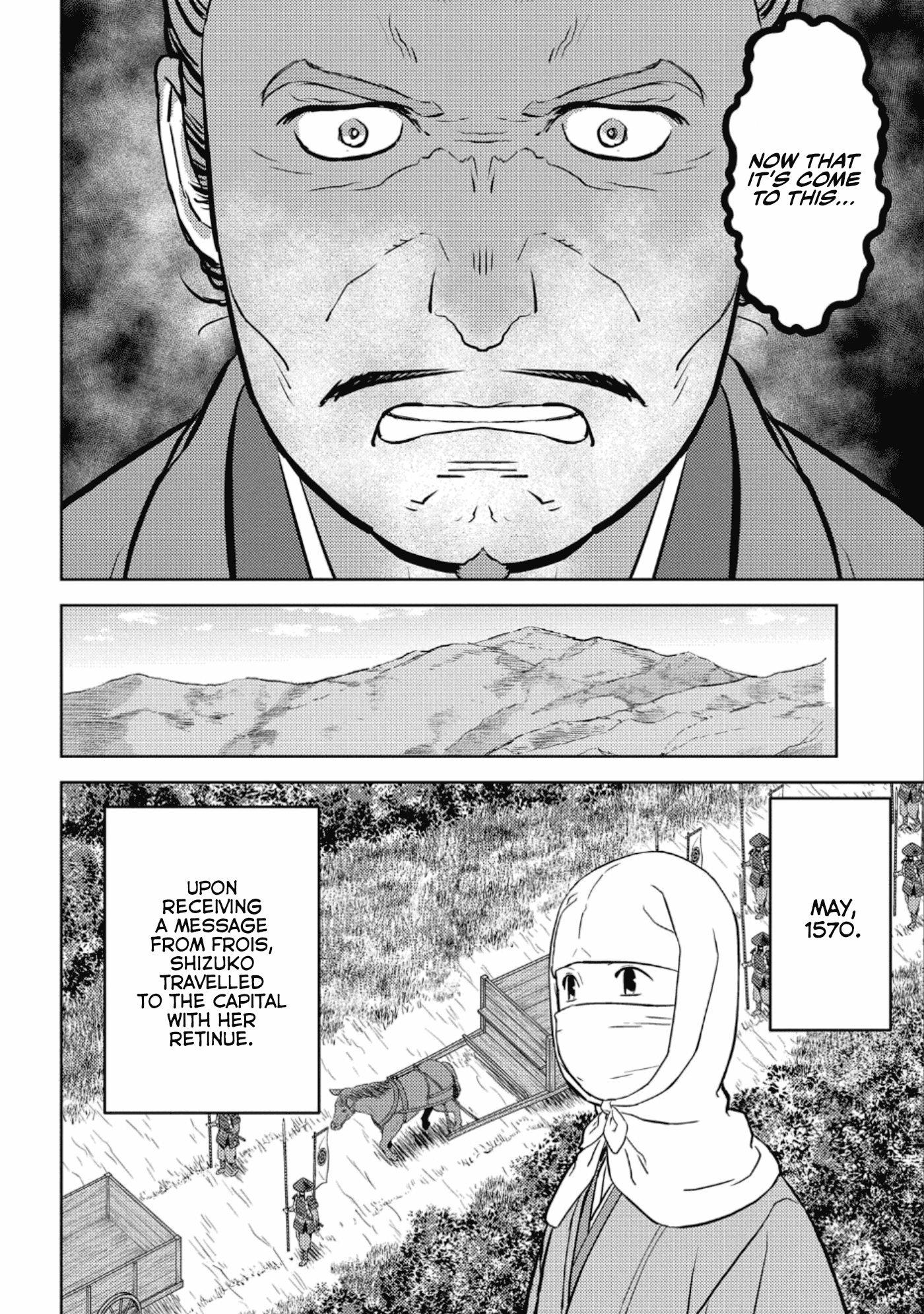 Sengoku Komachi Kurou Tan! Chapter 43 page 3 - Chapter 43: Revolt