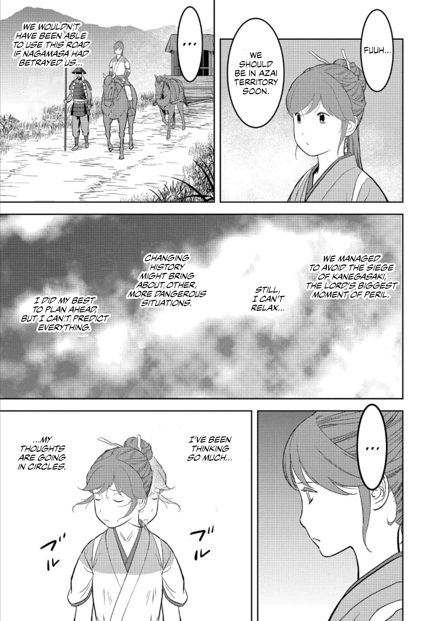 Sengoku Komachi Kurou Tan! Chapter 43 page 6 - Chapter 43: Revolt