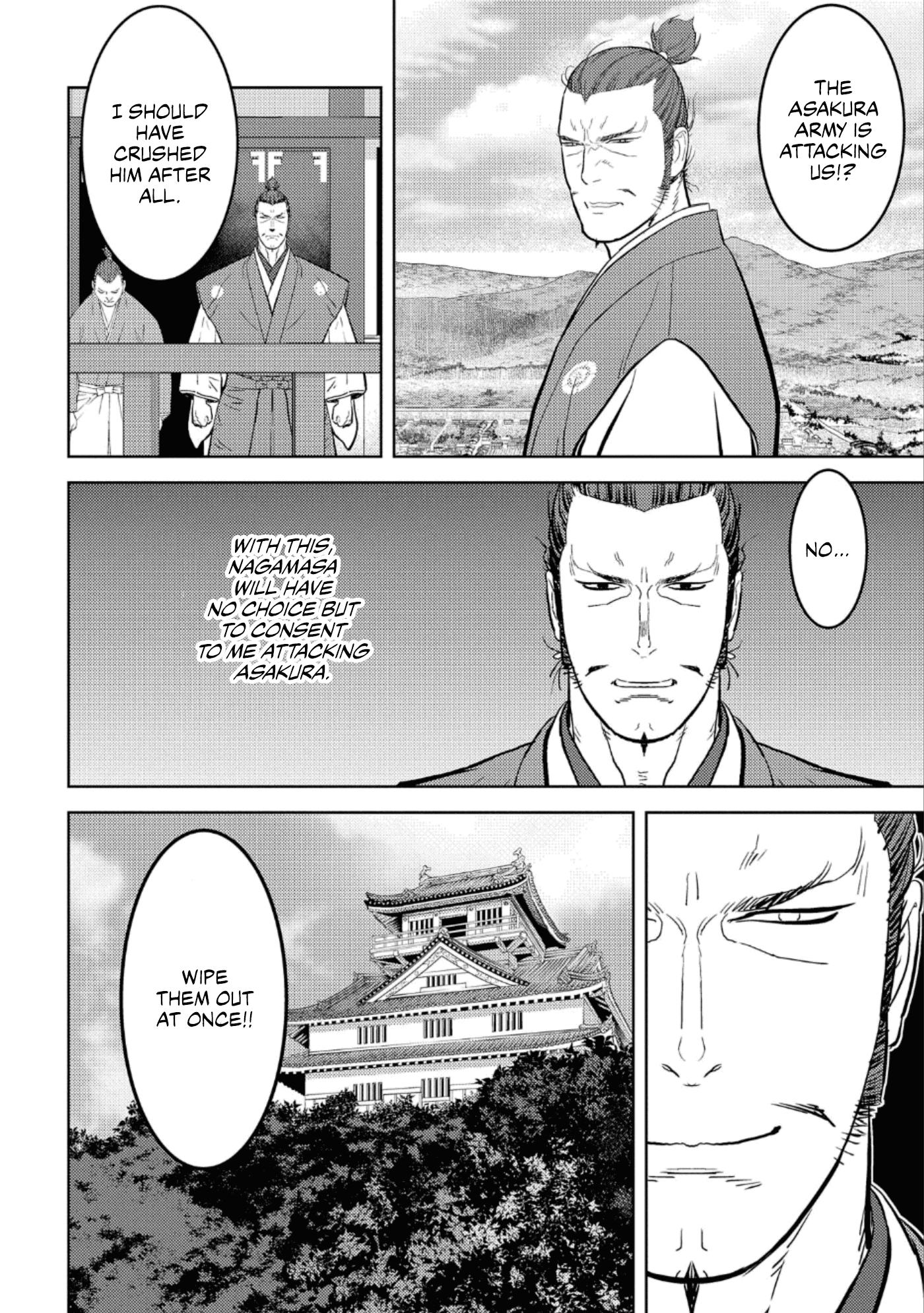 Sengoku Komachi Kurou Tan! Chapter 43 page 9 - Chapter 43: Revolt