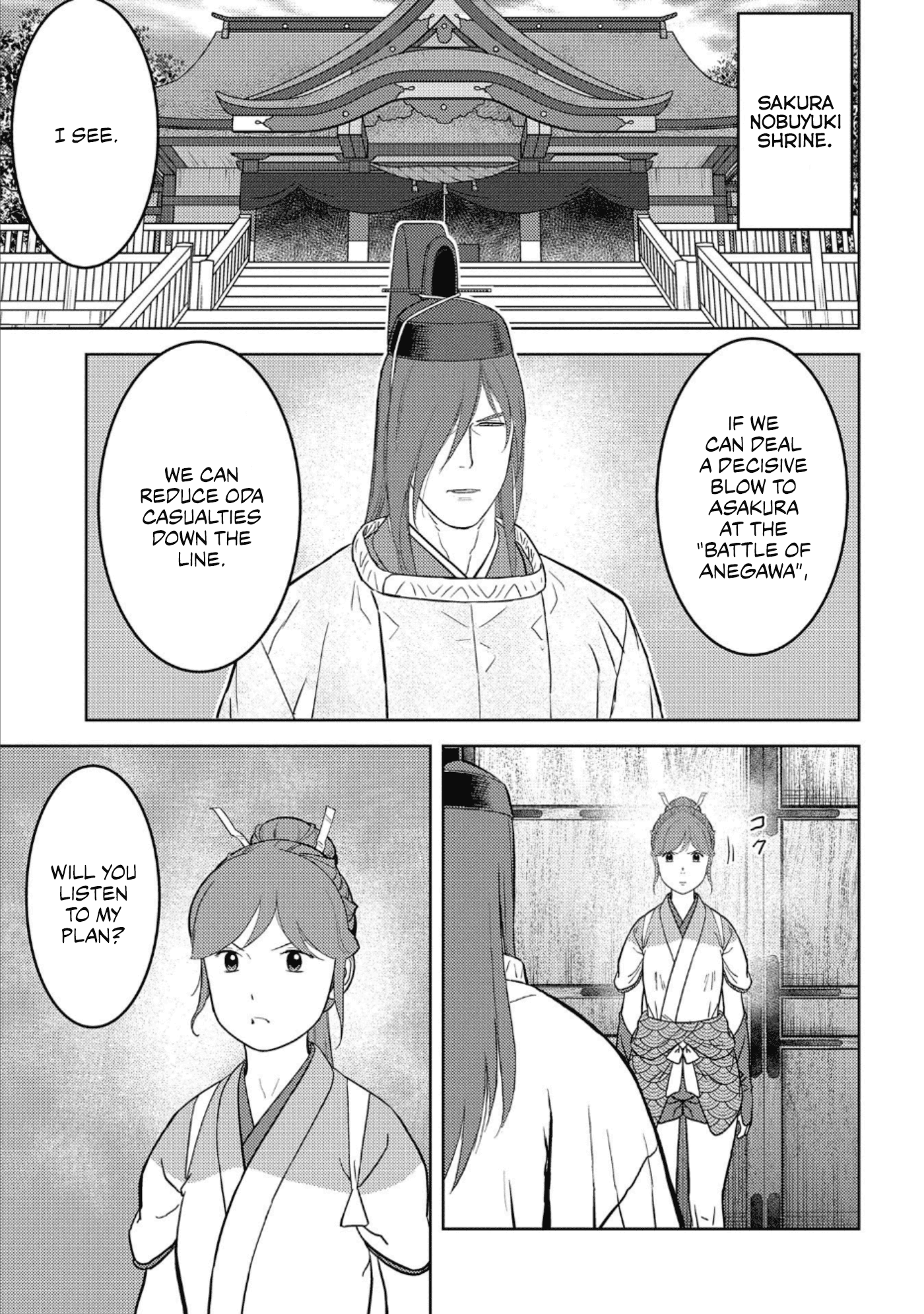 Sengoku Komachi Kurou Tan! Chapter 45 page 12 - Chapter 45: Secret Plan