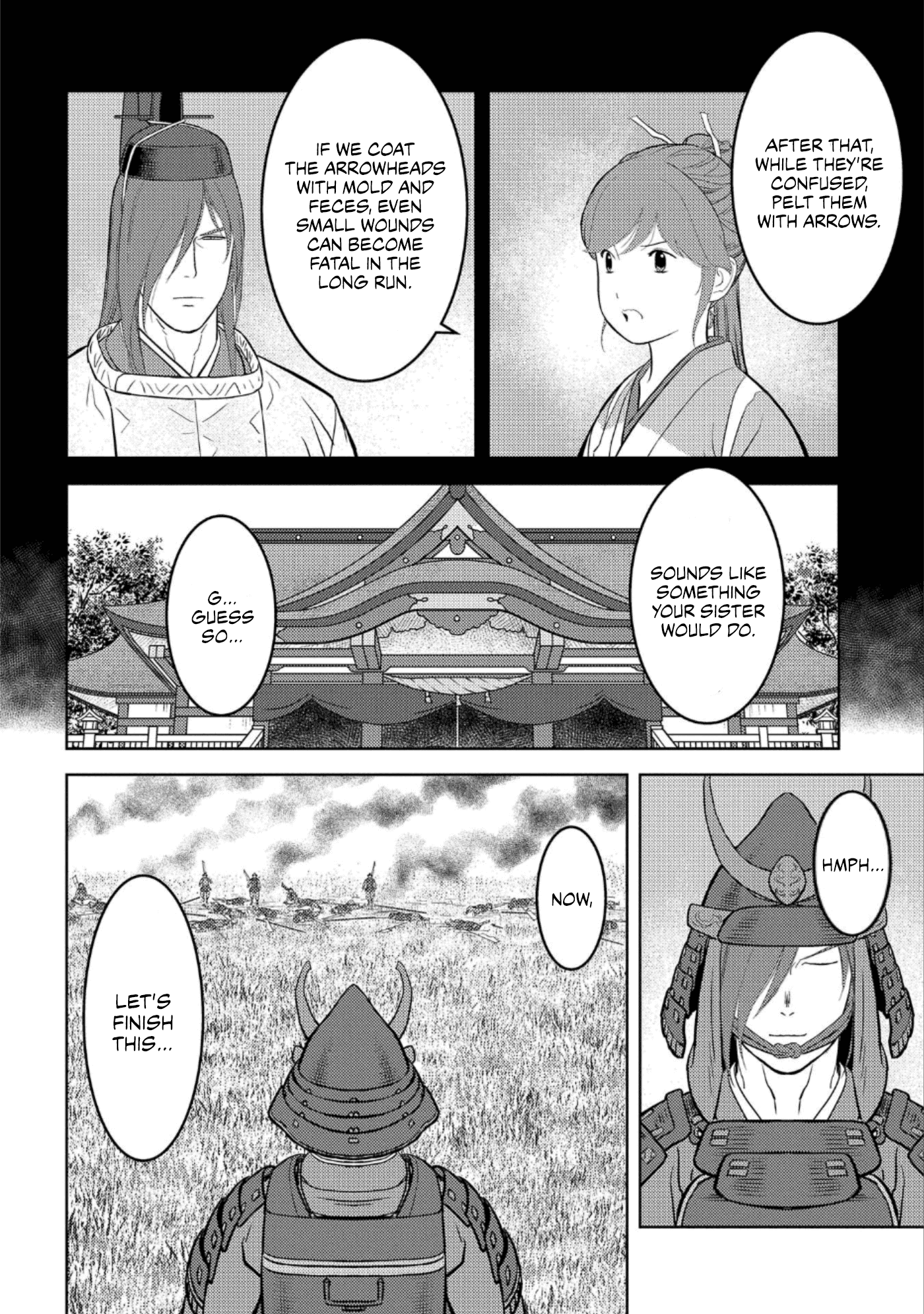 Sengoku Komachi Kurou Tan! Chapter 46 page 11 - Chapter 46: Violent Explosion