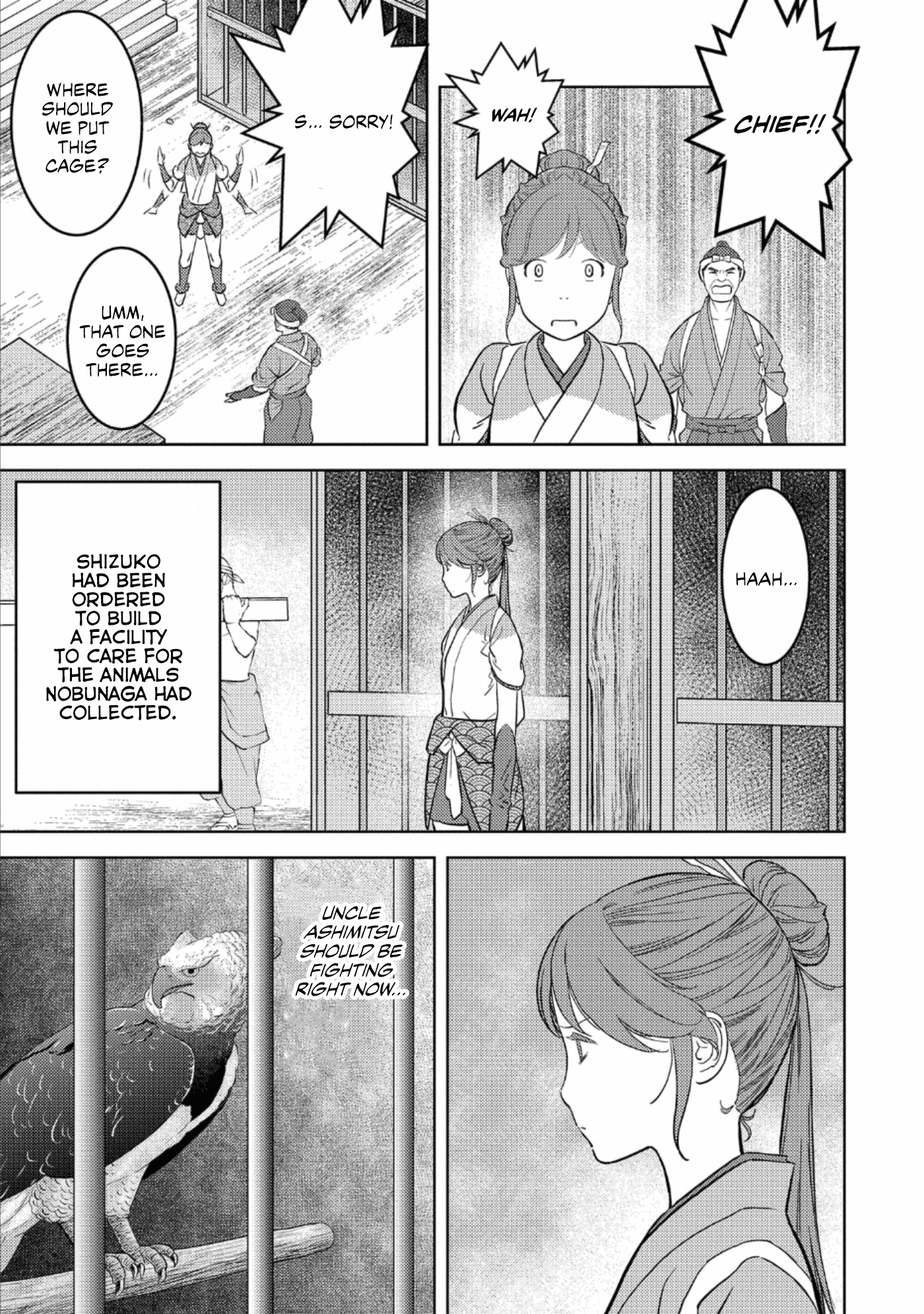 Sengoku Komachi Kurou Tan! Chapter 46 page 14 - Chapter 46: Violent Explosion