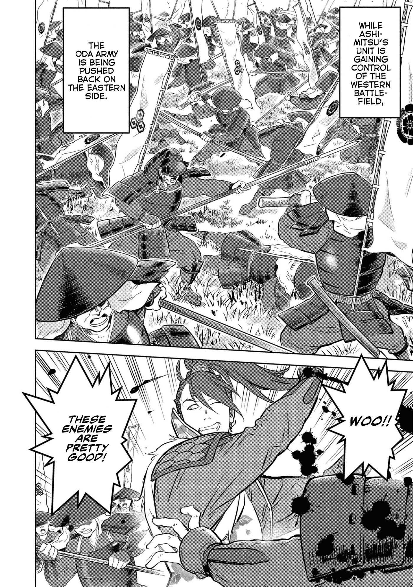Sengoku Komachi Kurou Tan! Chapter 46 page 17 - Chapter 46: Violent Explosion