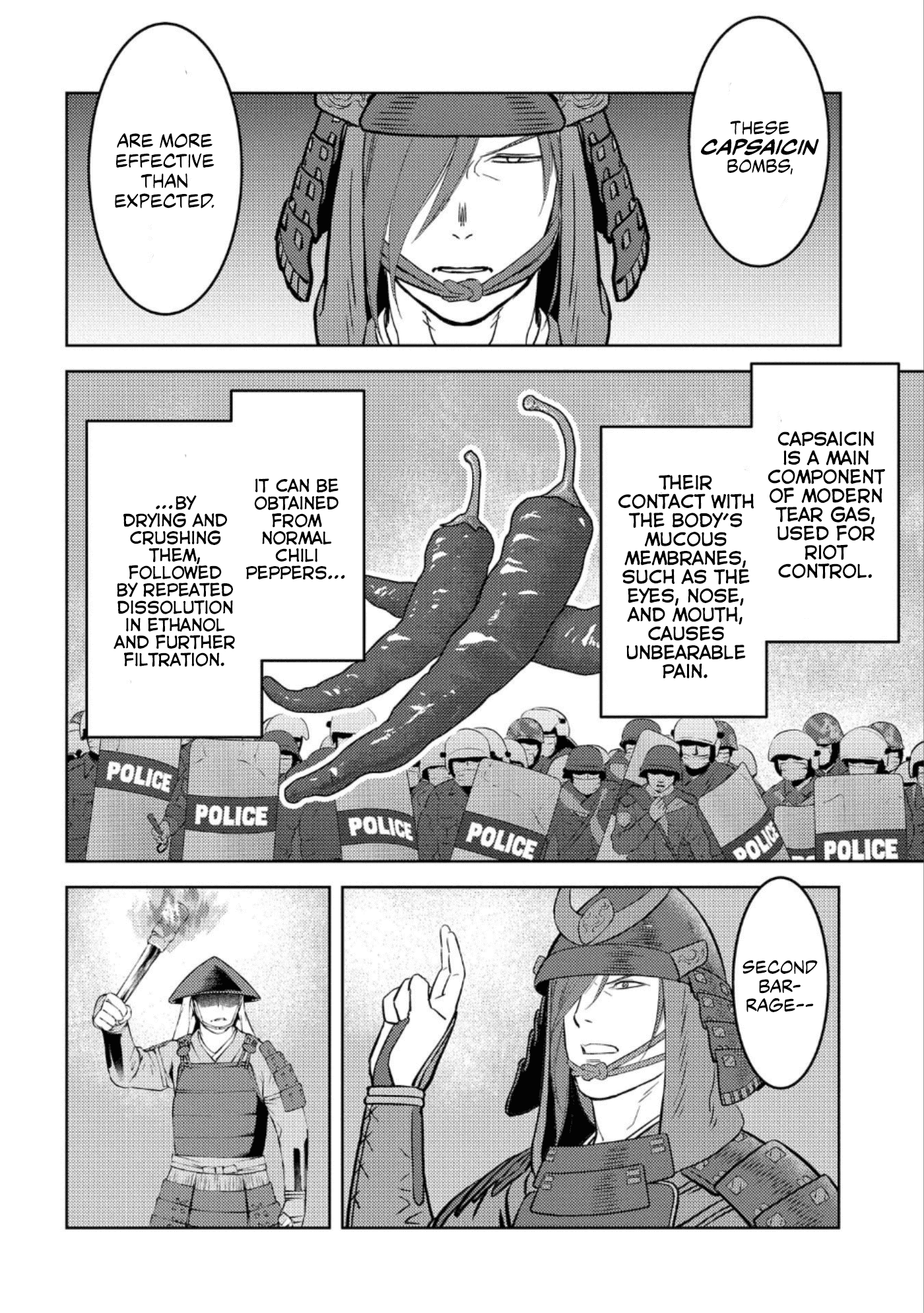Sengoku Komachi Kurou Tan! Chapter 46 page 5 - Chapter 46: Violent Explosion