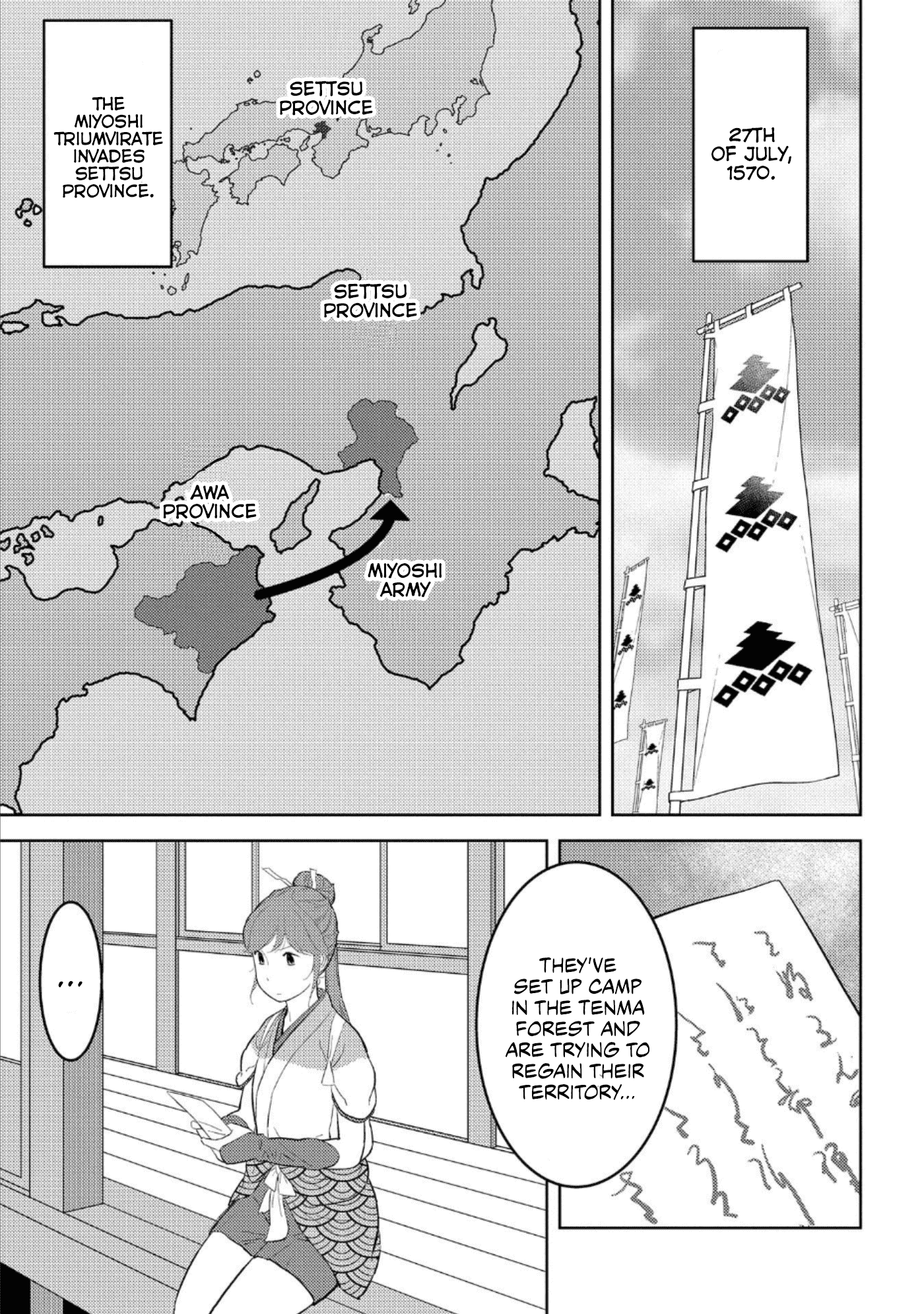 Sengoku Komachi Kurou Tan! Chapter 47 page 10 - Chapter 47: Determination